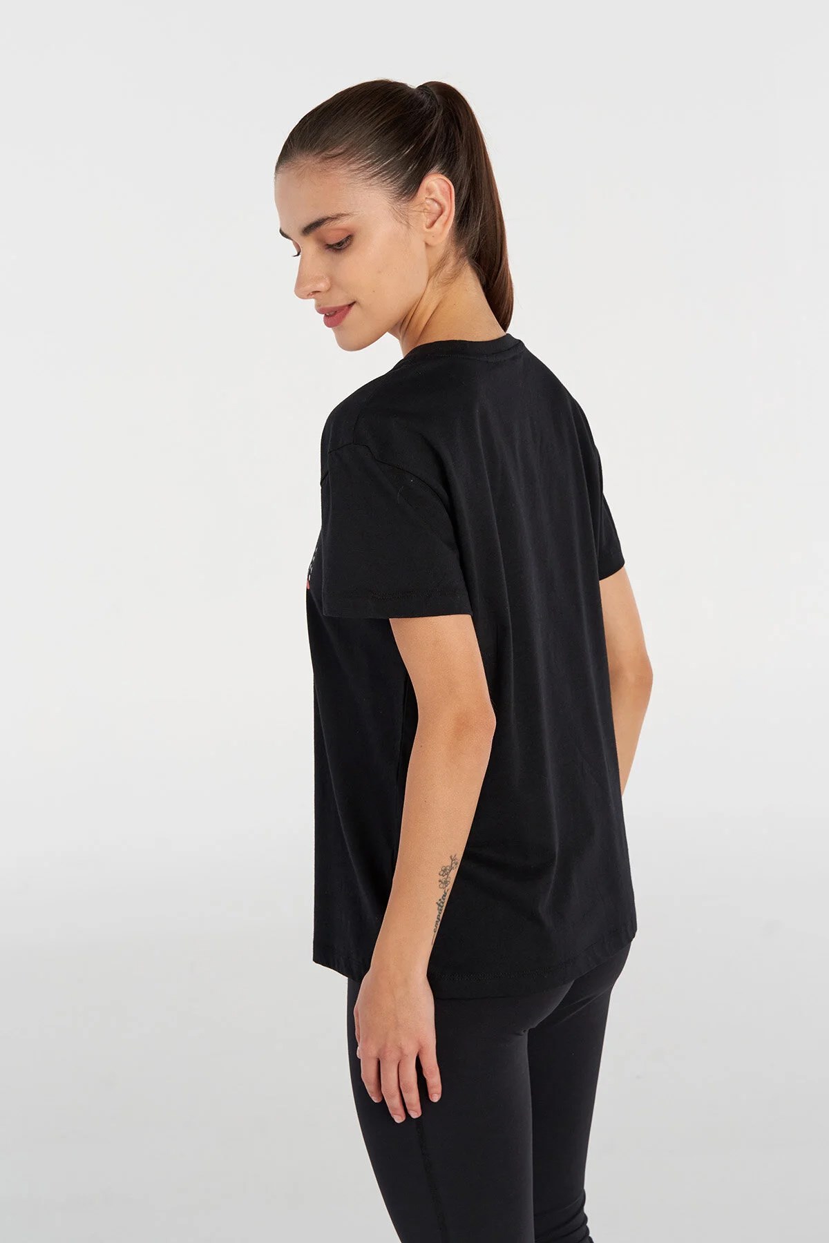 Hummel  Dory  S/S Kadın Tişört Siyah