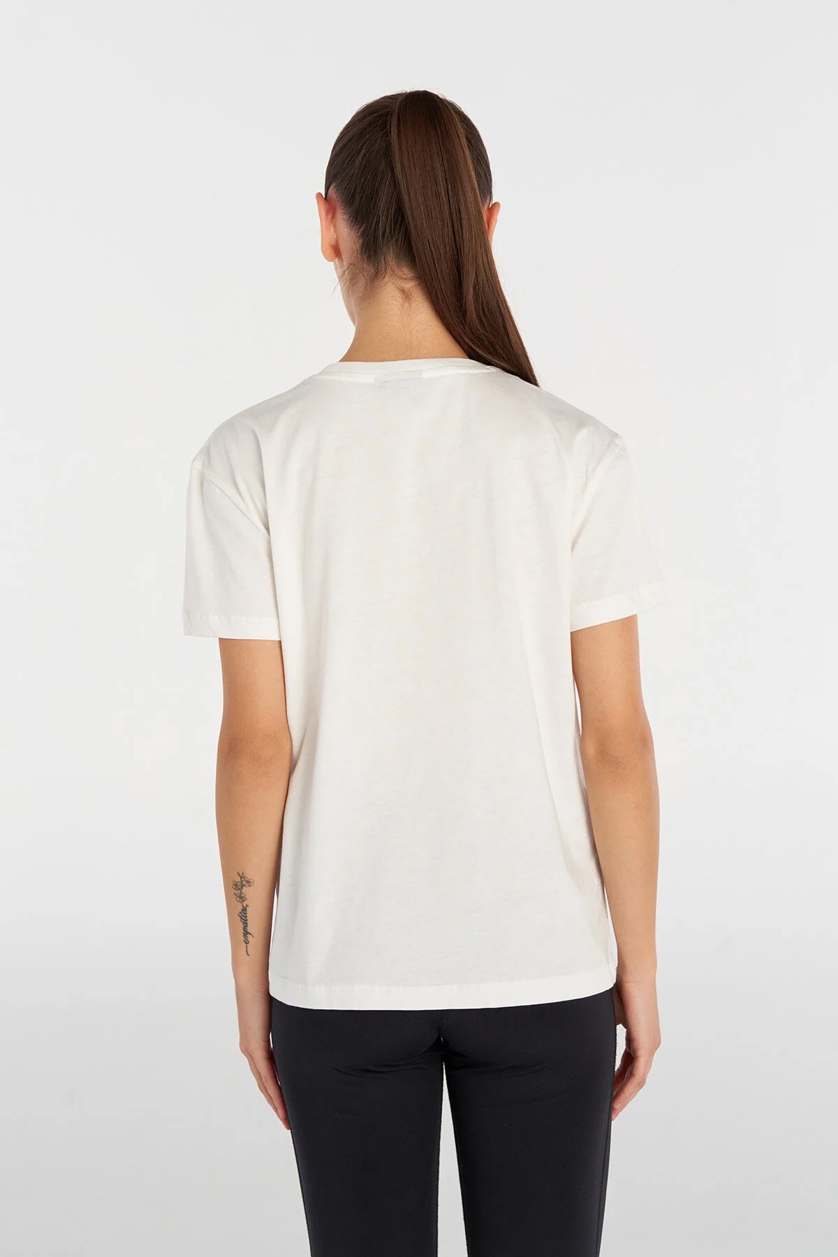 Hummel  Dory  S/S Kadın Tişört Ekru