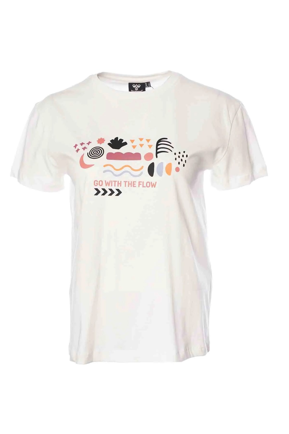 Hummel  Dory  S/S Kadın Tişört Ekru