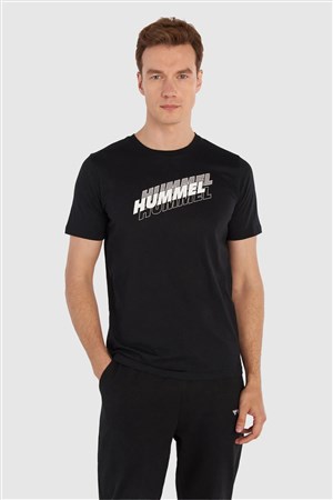Hummel  Graphıc Trıple Logo Cotton  Erkek Tişört