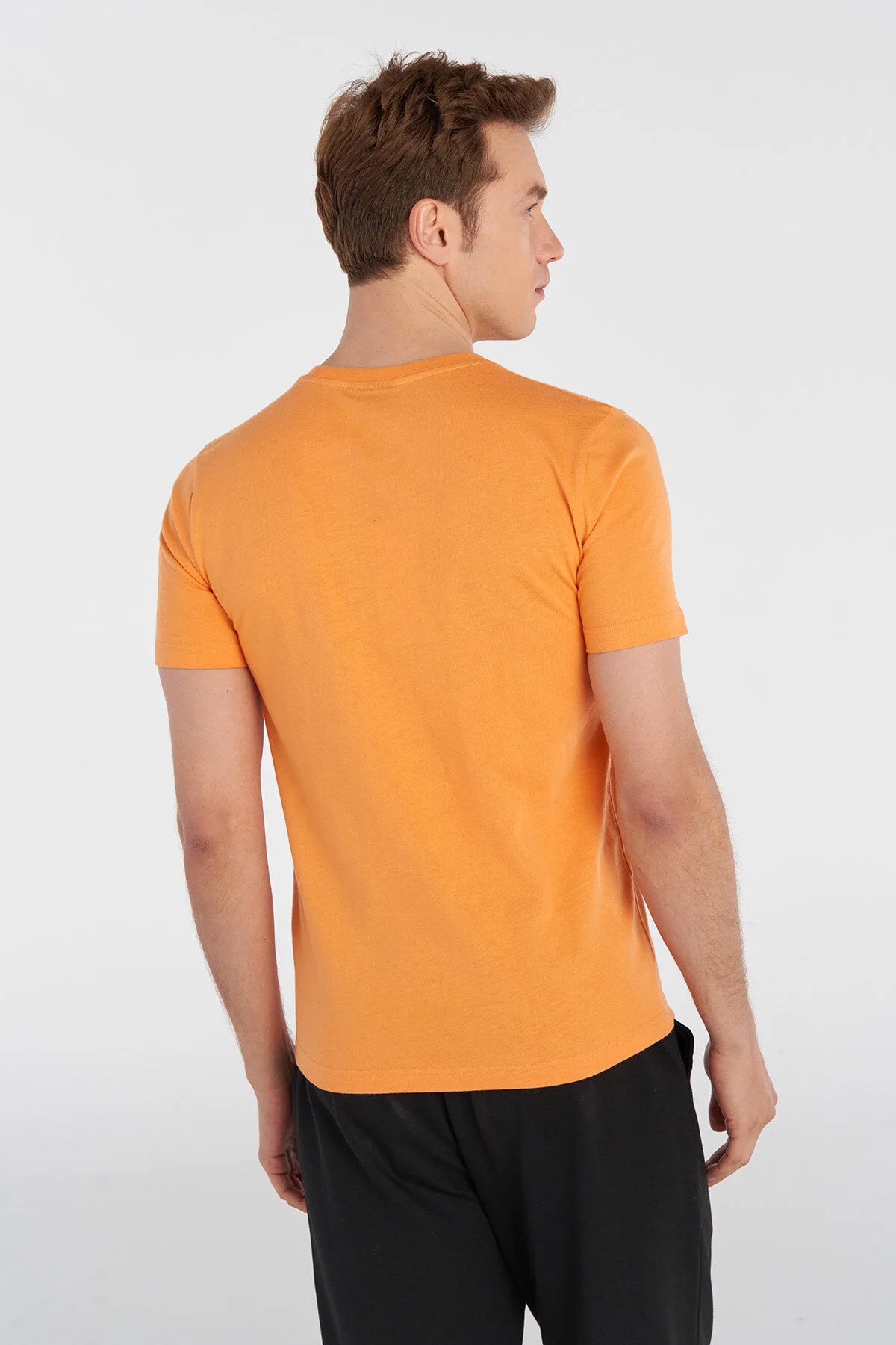 Hummel Josen Erkek Tişört 911968-5097 Turuncu