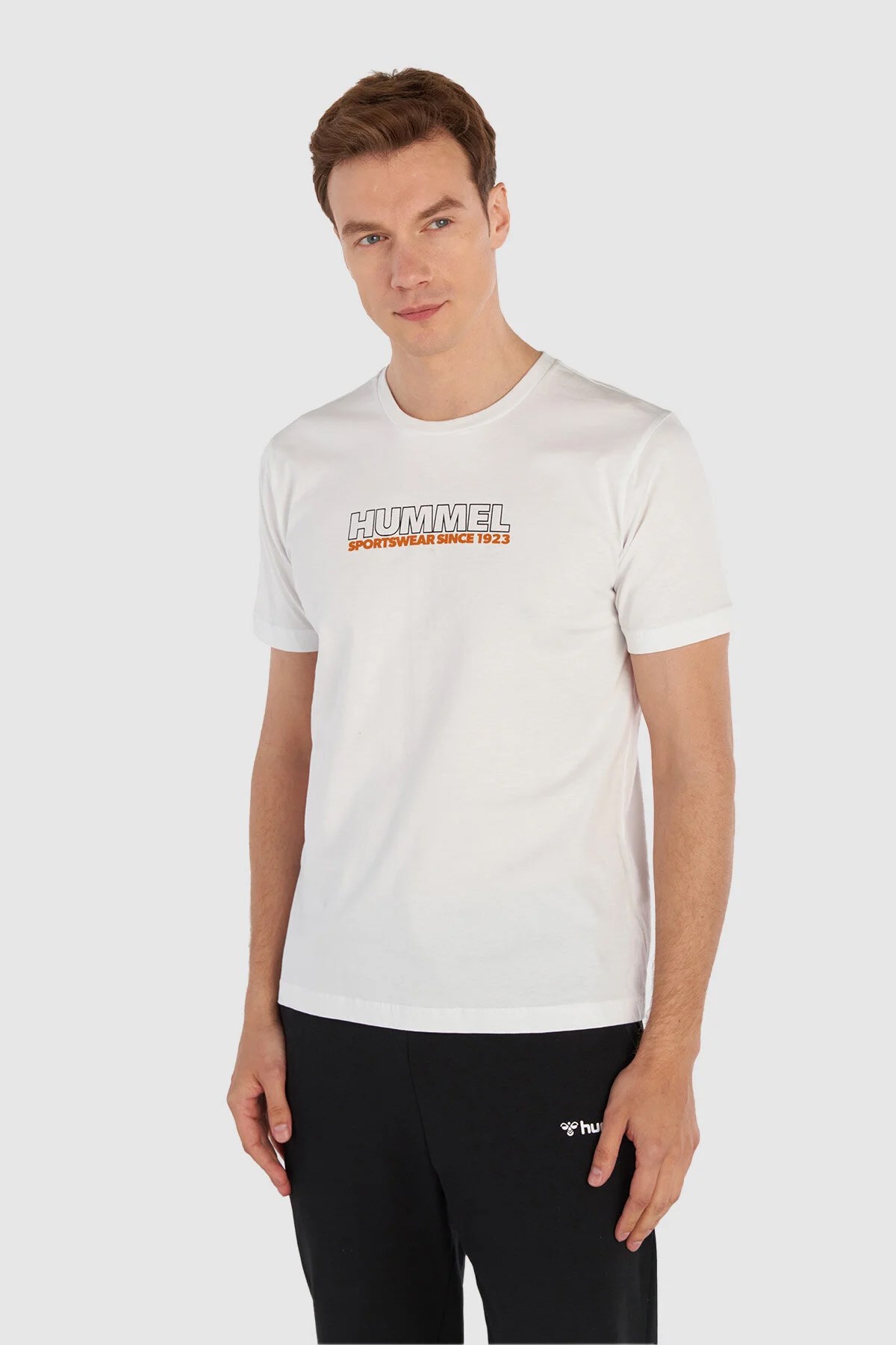 Hummel  Marley  S/S Erkek Tişört Ekru