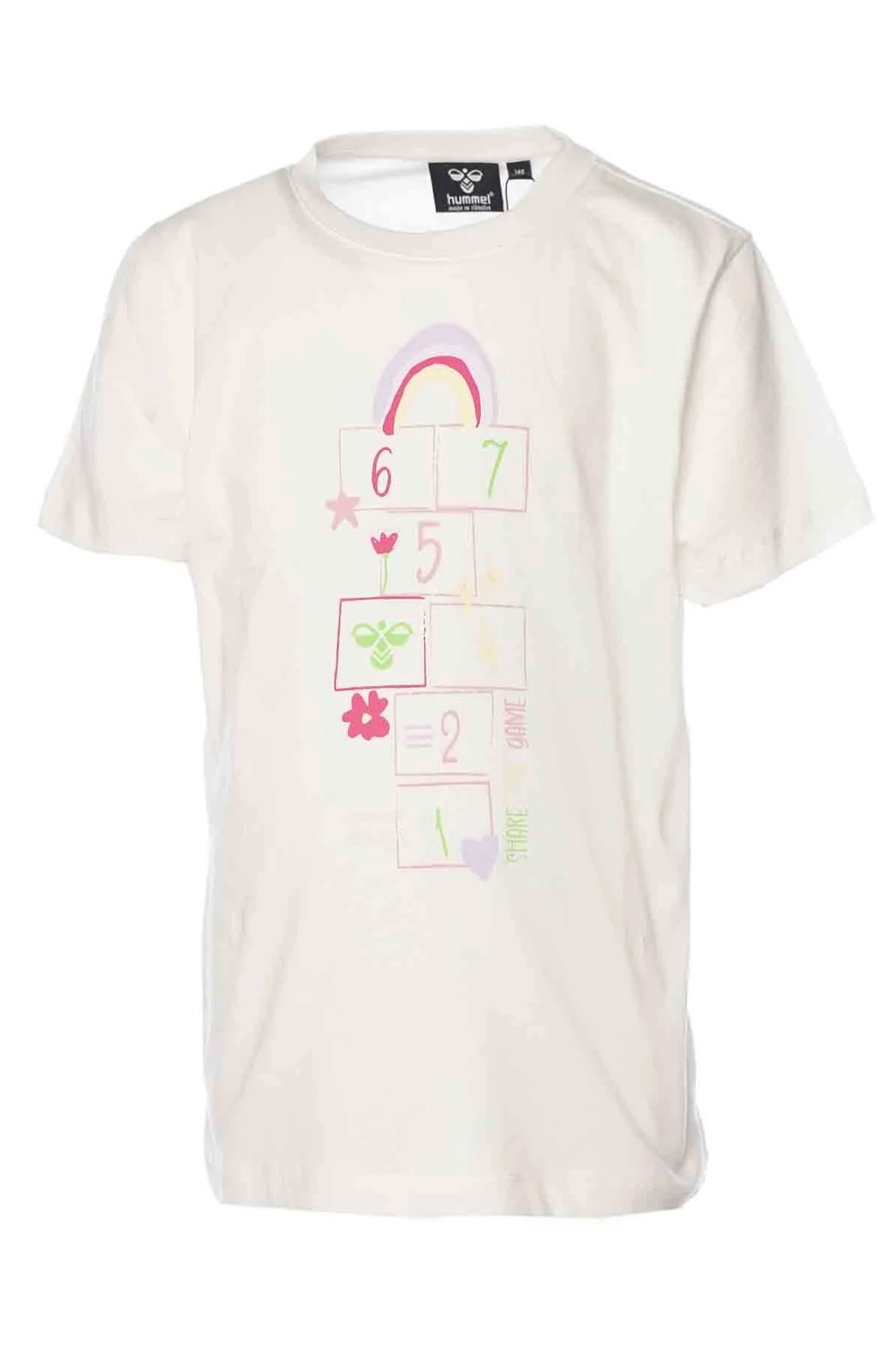 Hummel  Molly S/S Çocuk Tişört Ekru