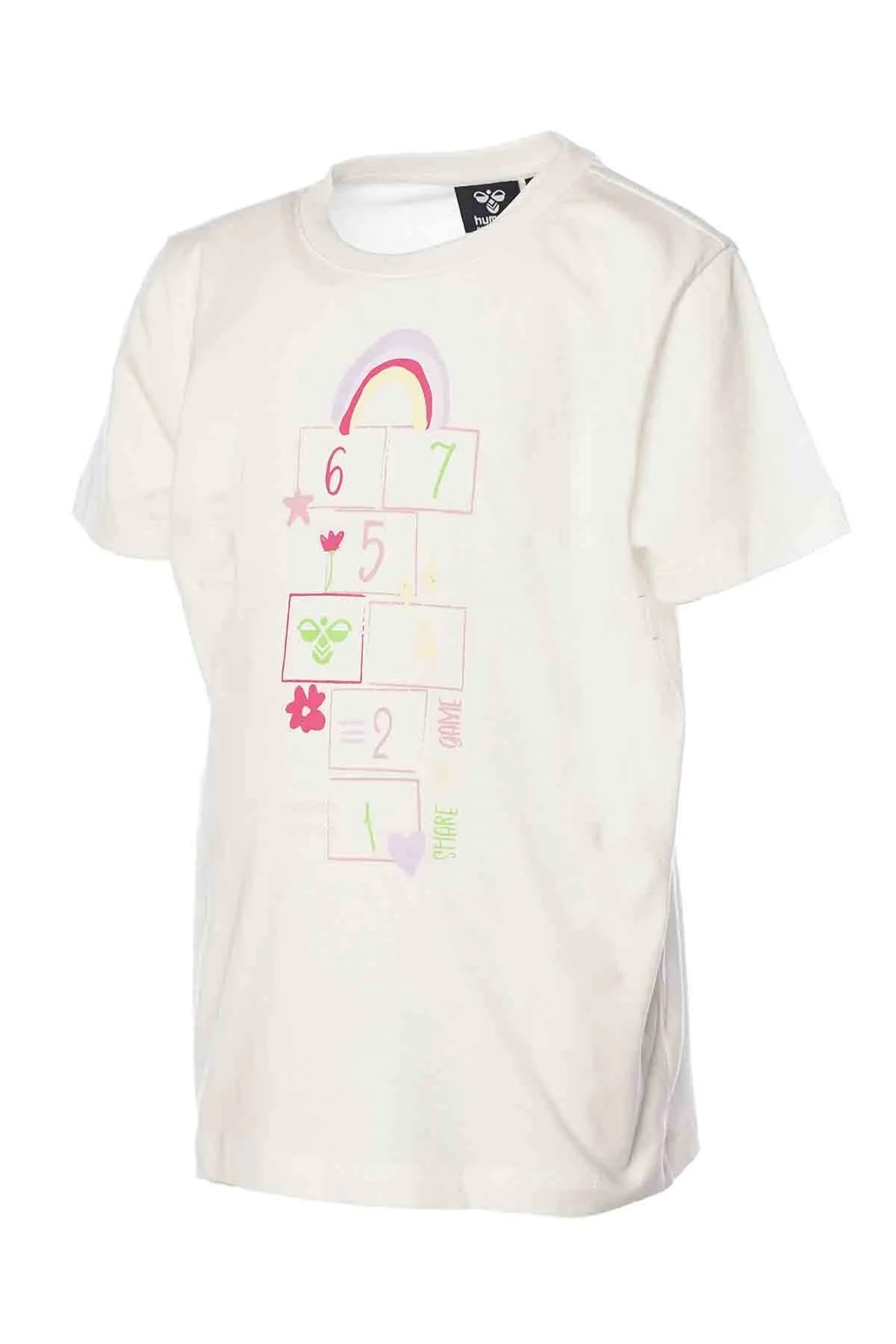 Hummel  Molly S/S Çocuk Tişört Ekru