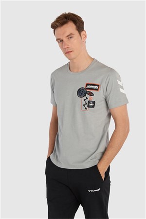Hummel  Peter  S/S Erkek Tişört Ekru