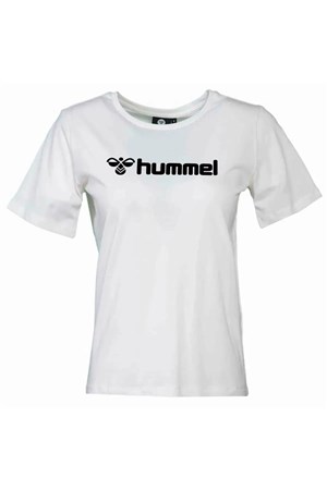 Hummel Nesle Kadın Tişört 912031-9003 Beyaz
