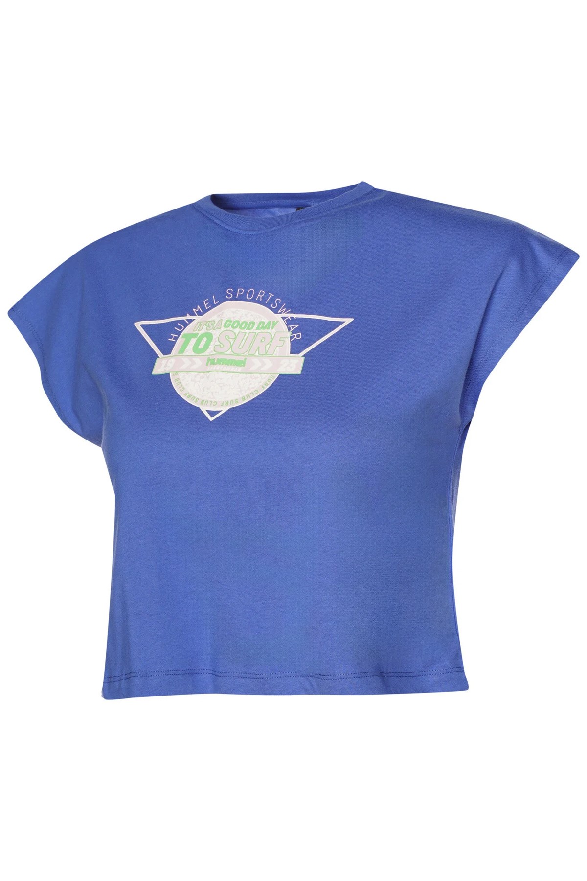 Hummel Afra Kadın Tişört 912065-7837 Mavi