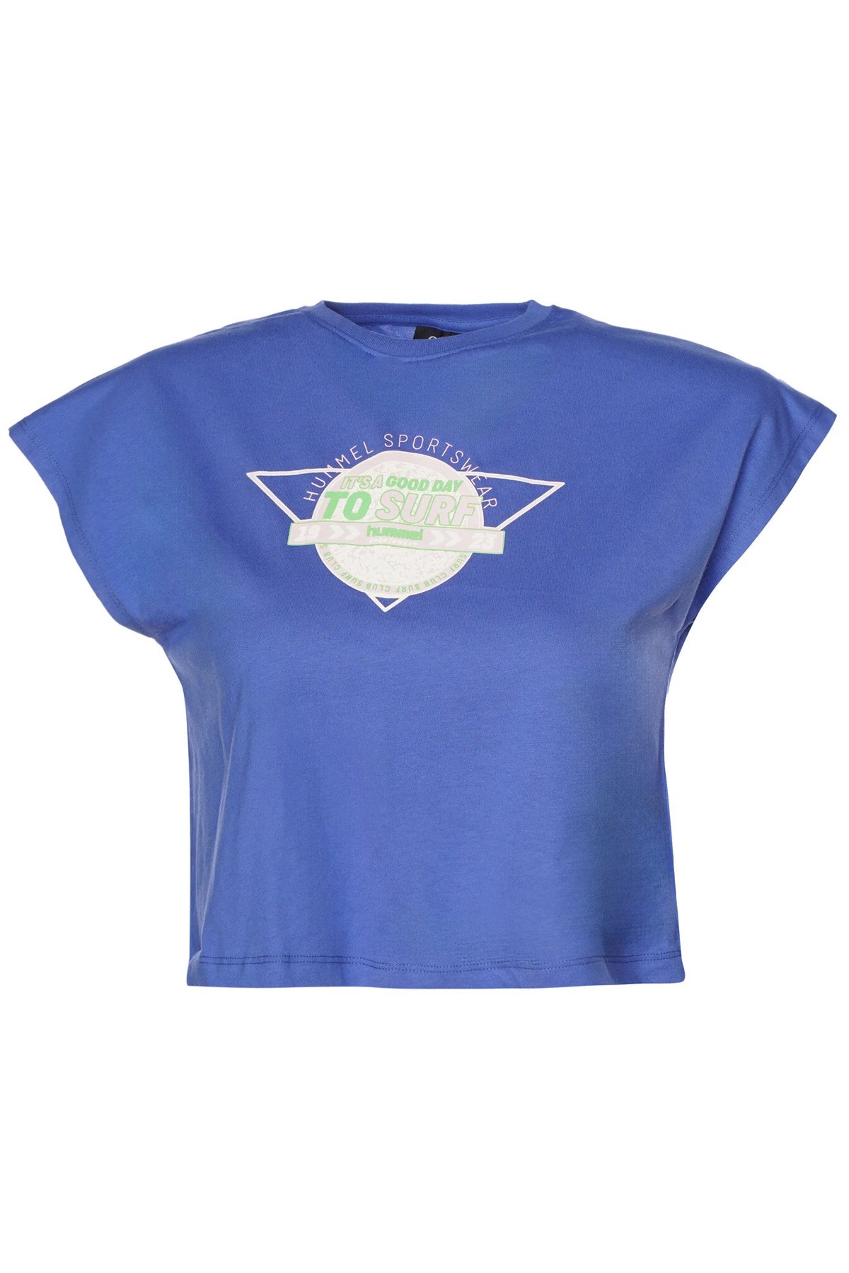 Hummel Afra Kadın Tişört 912065-7837 Mavi