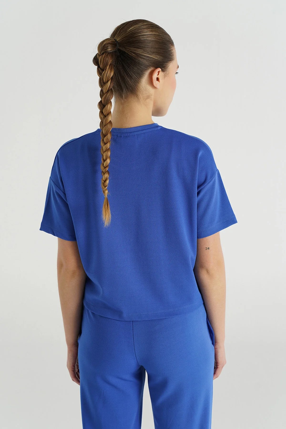 Hummel Cape Kadın Tişört 912080-7837 Mavi