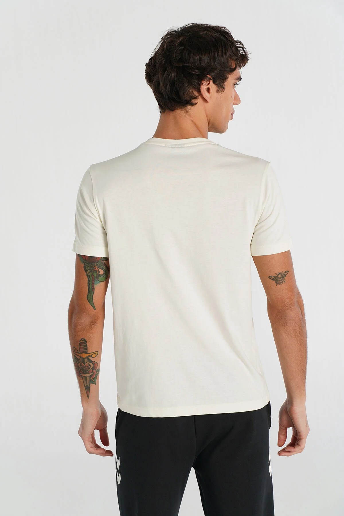 Hummel Hayes Erkek Tişört 912100-9157 Bej