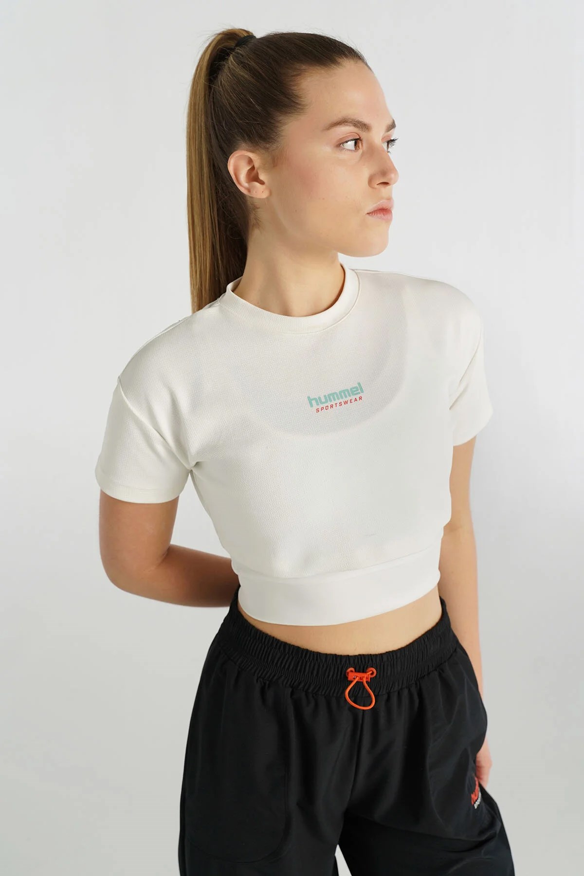 Hummel Jenes Kadın Tişört 912114-9003 Beyaz