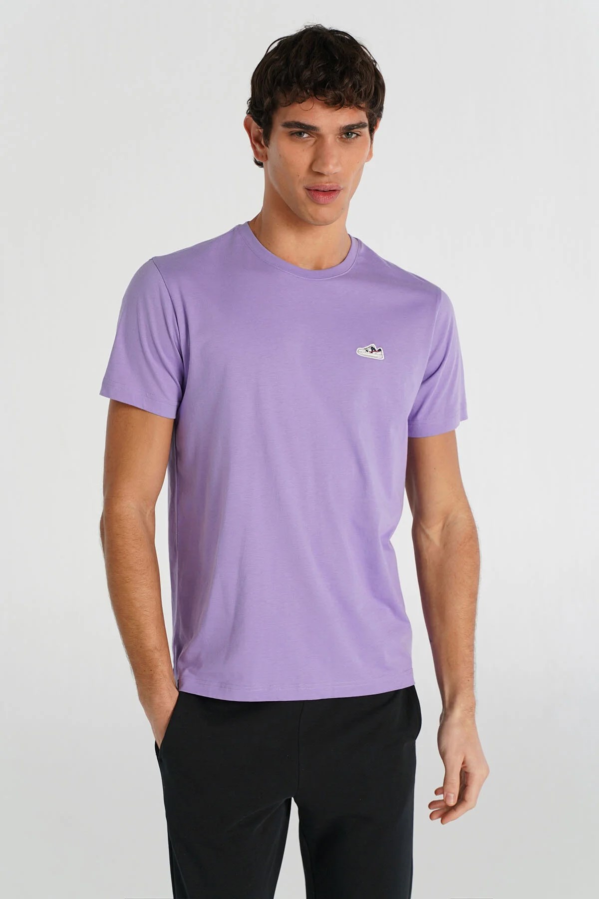 Hummel  Jungle  S/S Erkek Tişört Mor