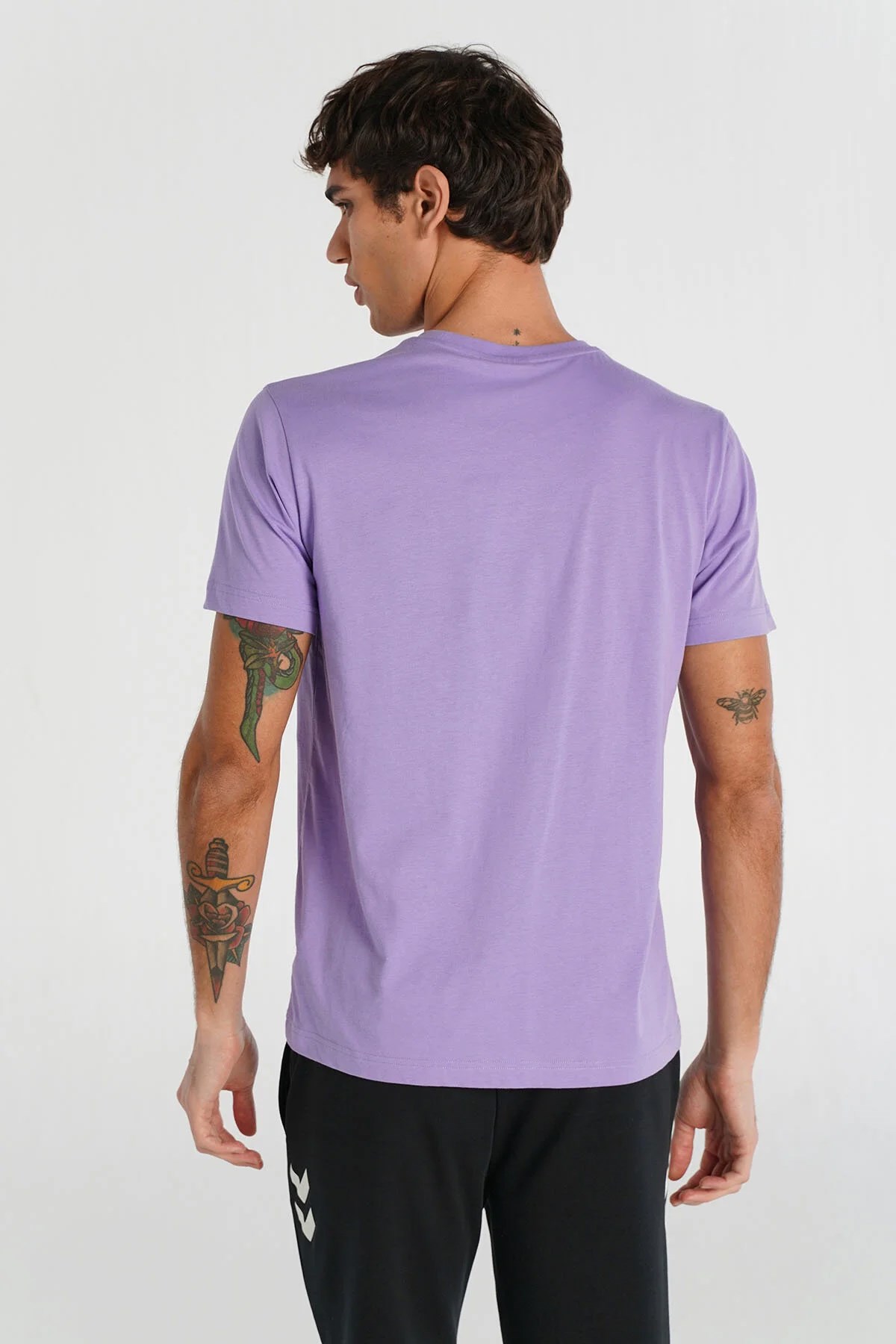 Hummel  Jungle  S/S Erkek Tişört Mor
