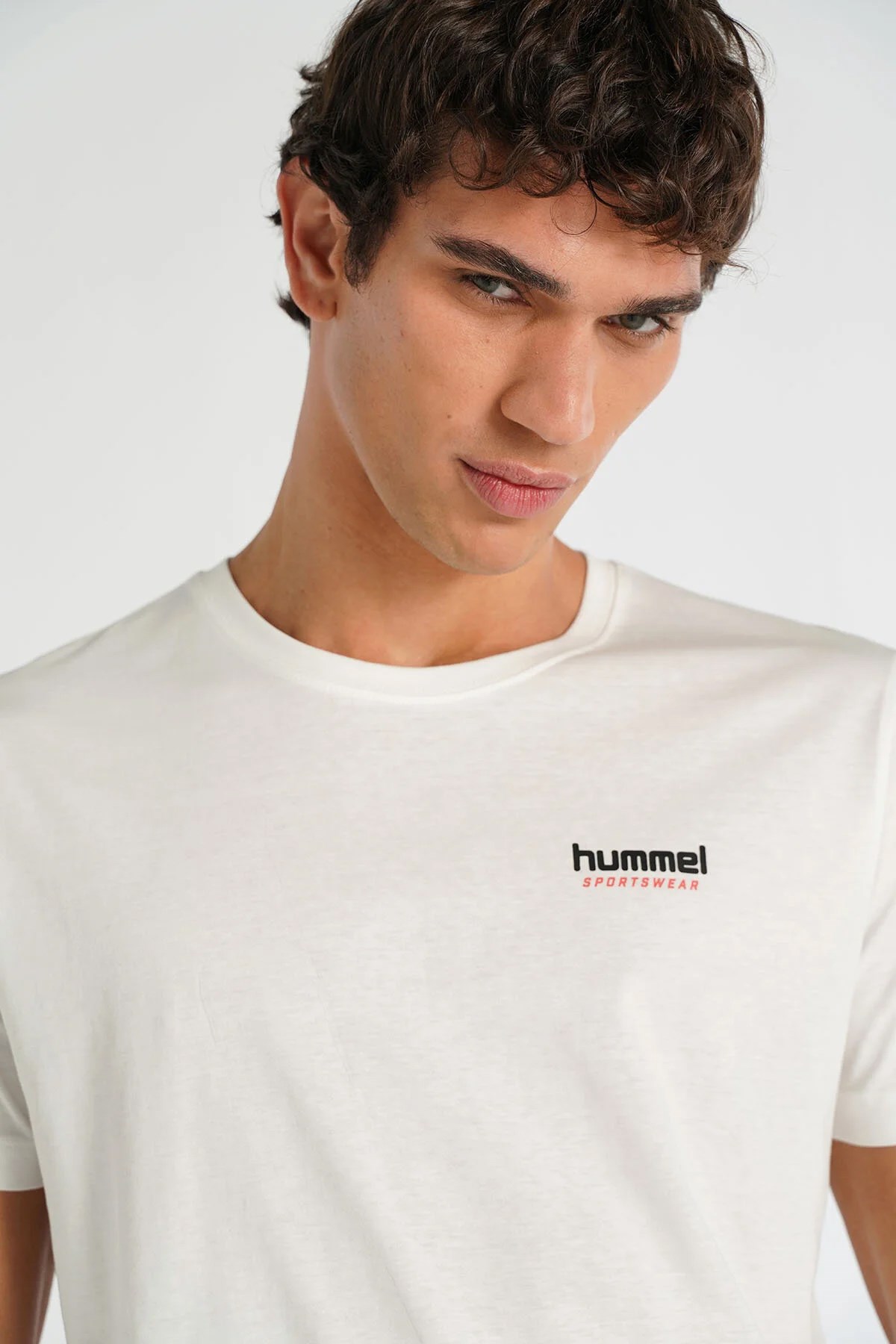 Hummel Member Erkek Tişört 912141-9003 Beyaz
