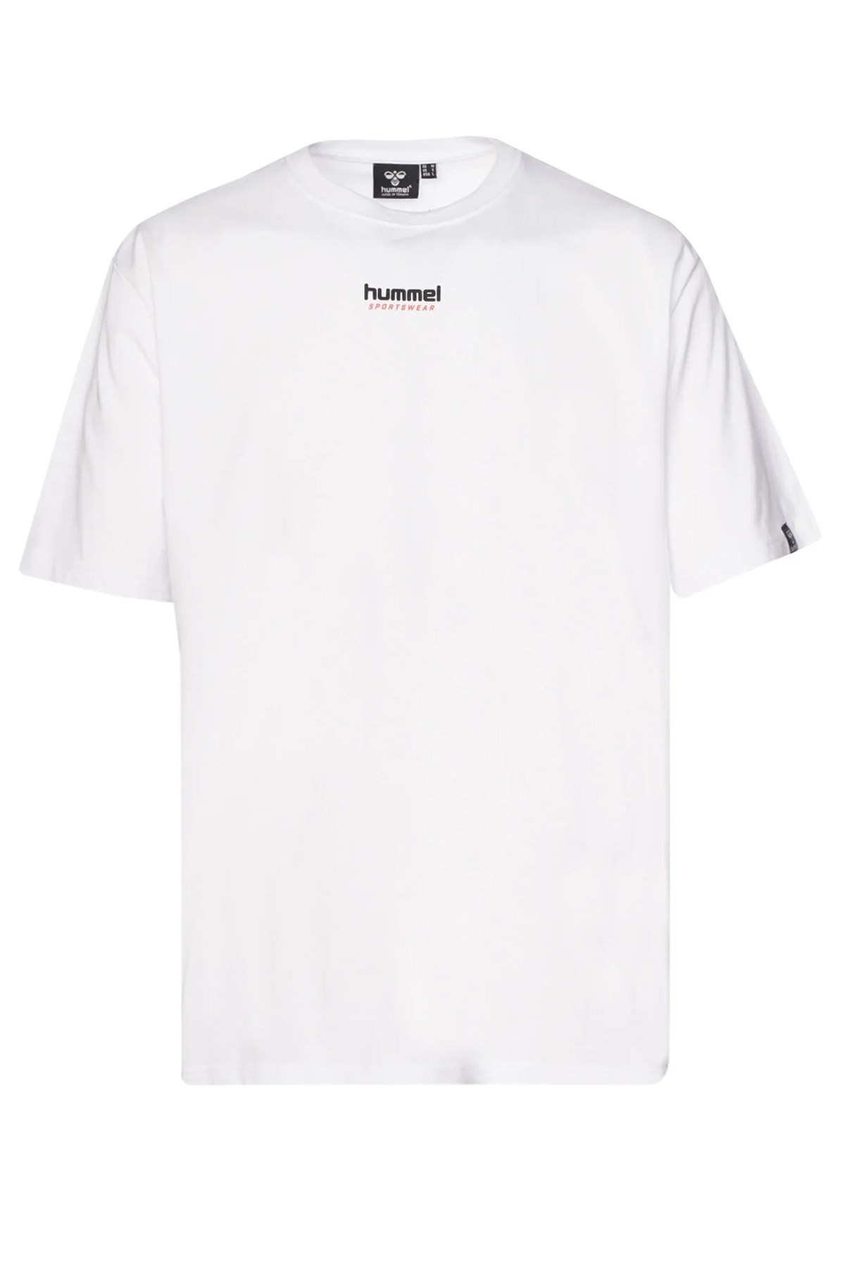 Hummel Tef Oversize Erkek Tişört 912179-9003 Beyaz