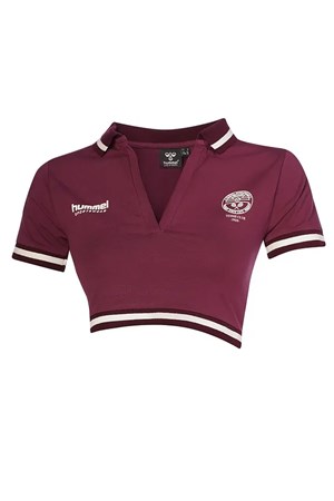 Hummel Jamal Crop Kadın Tişört Mor