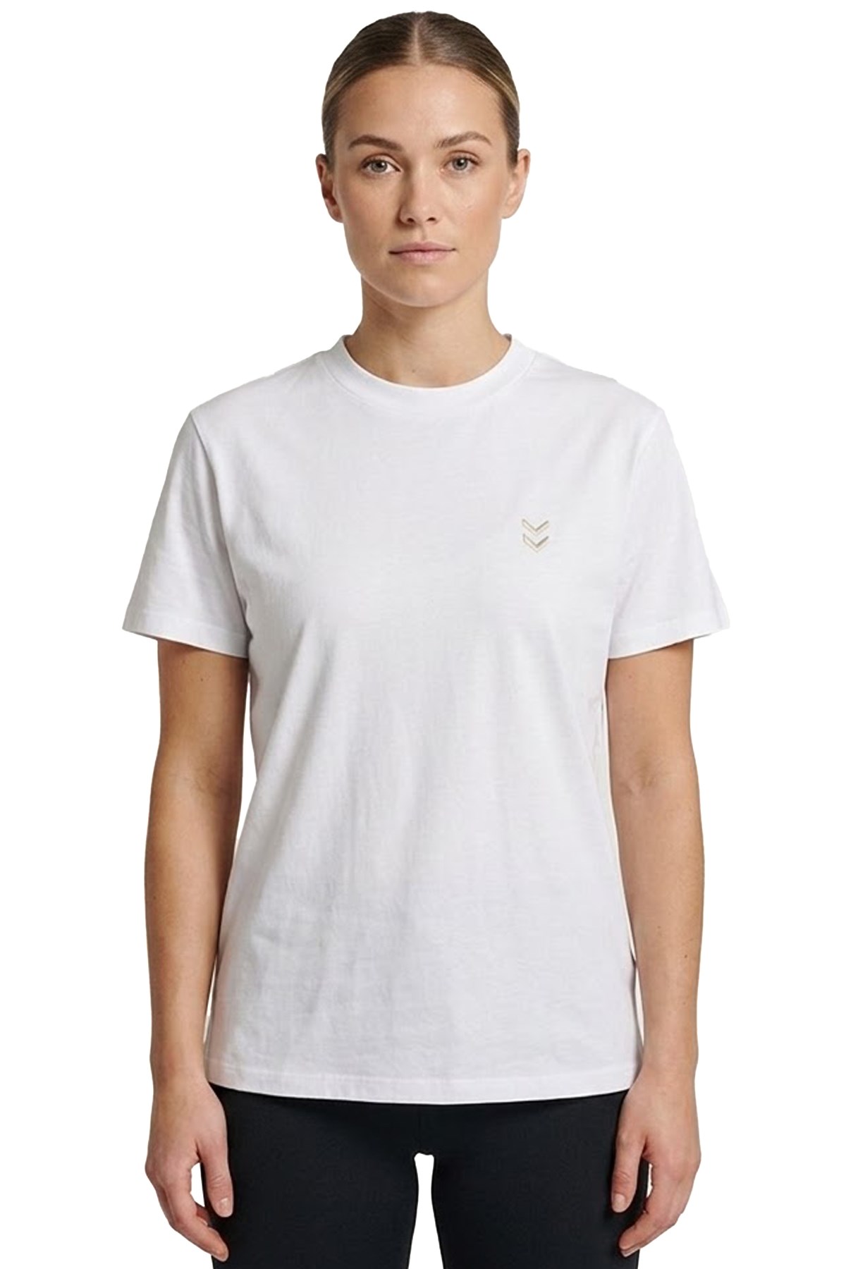 Hummel T-Pulse Kadın Tişört 912261-9001 Beyaz