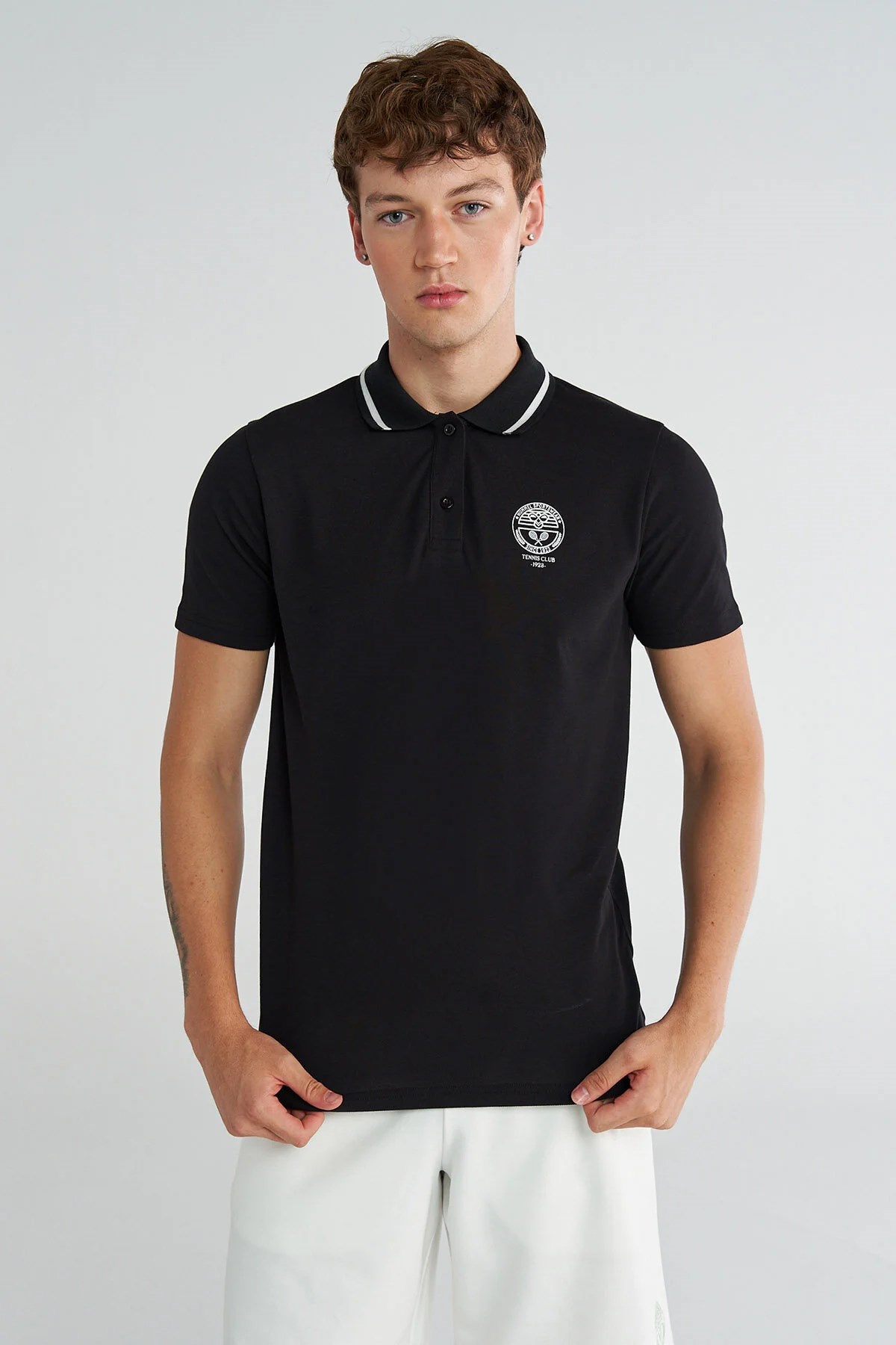 Hummel Wayne Polo Erkek Tişört 912264-2001 Siyah