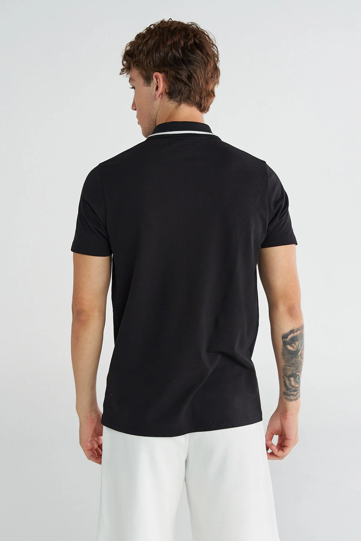 Hummel Wayne Polo Erkek Tişört 912264-2001 Siyah