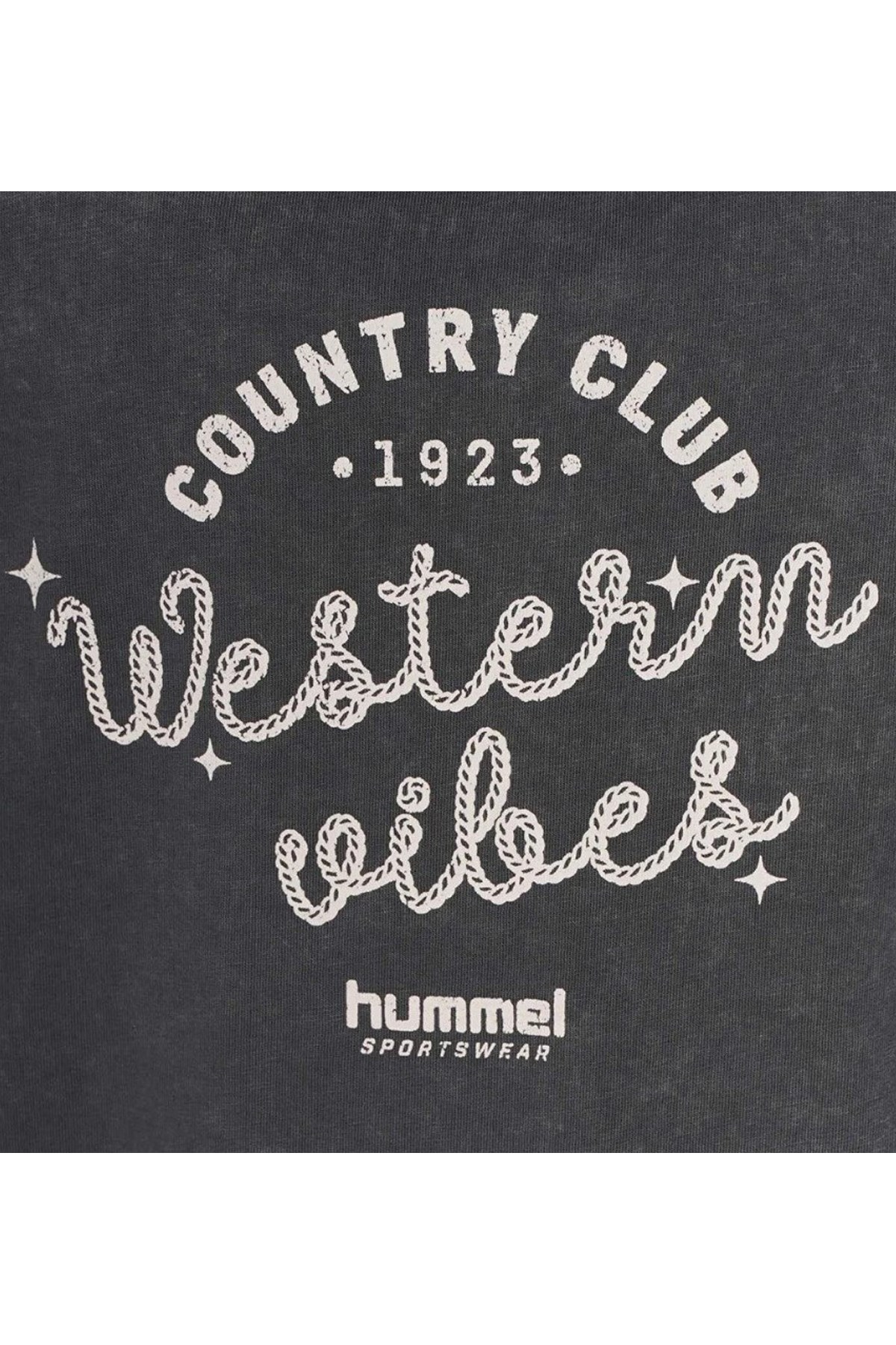 Hummel Alano Çocuk Tişört 912301-2001 Siyah