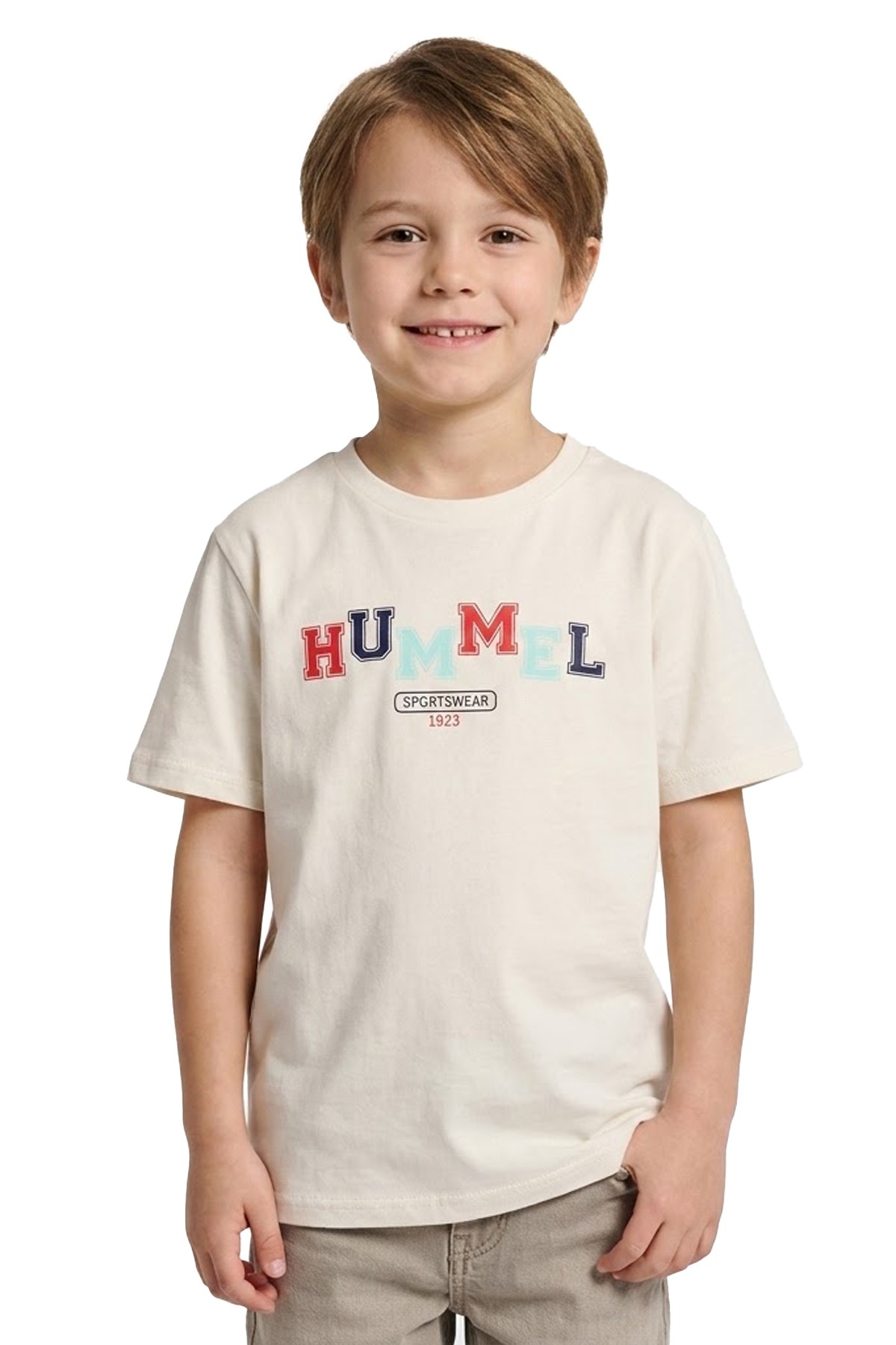 Hummel Amba Çocuk Tişört 912305-9157 Beyaz