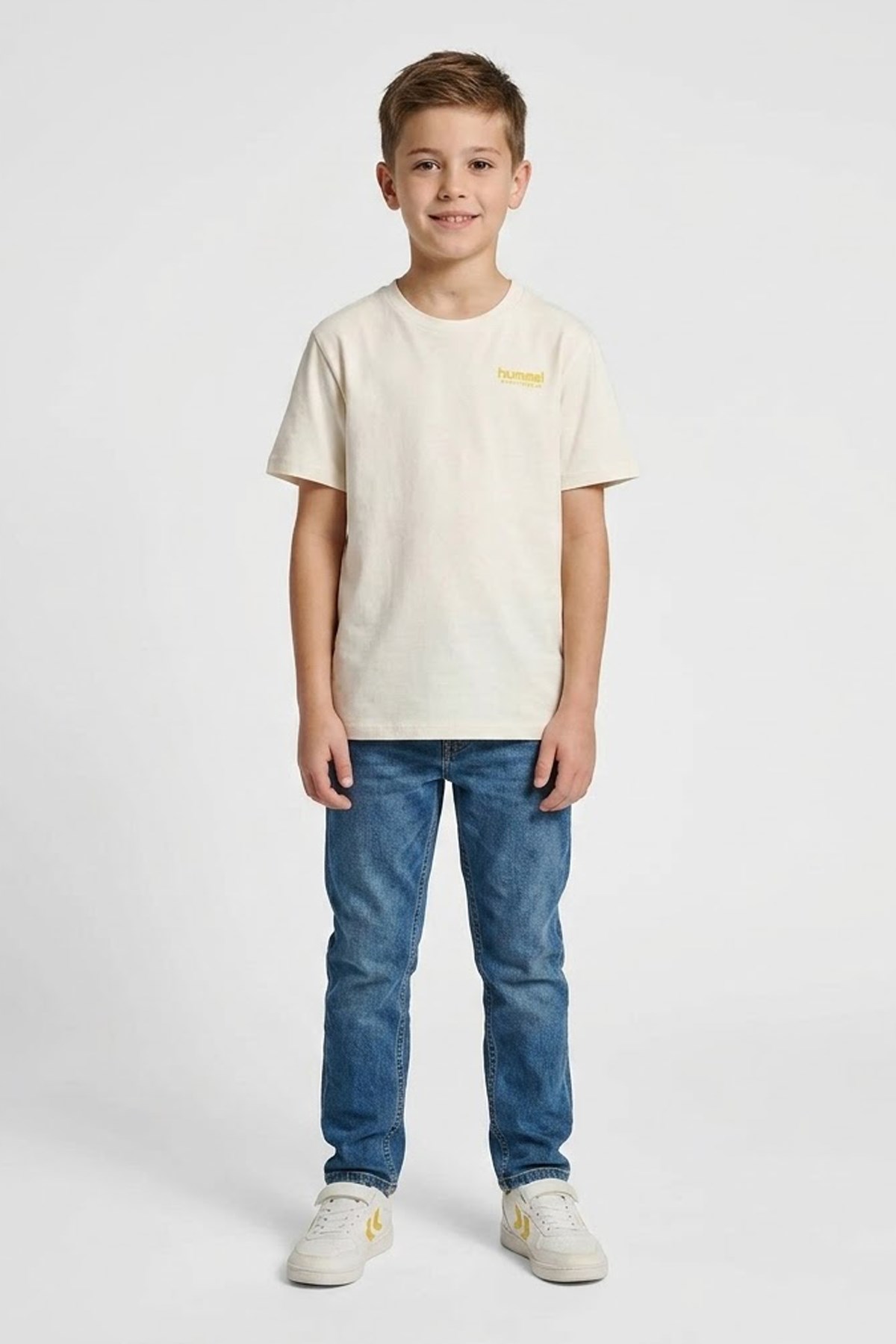 Hummel Jesus Çocuk Tişört 912310-9157 Beyaz