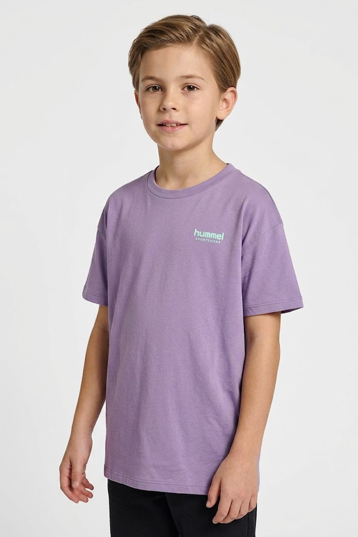 Hummel Luz Çocuk Tişört 912312-3790 Mor