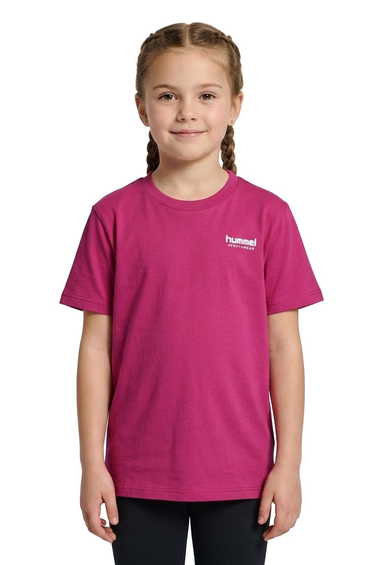Hummel Paz Çocuk Tişört 912315-3502 Mor