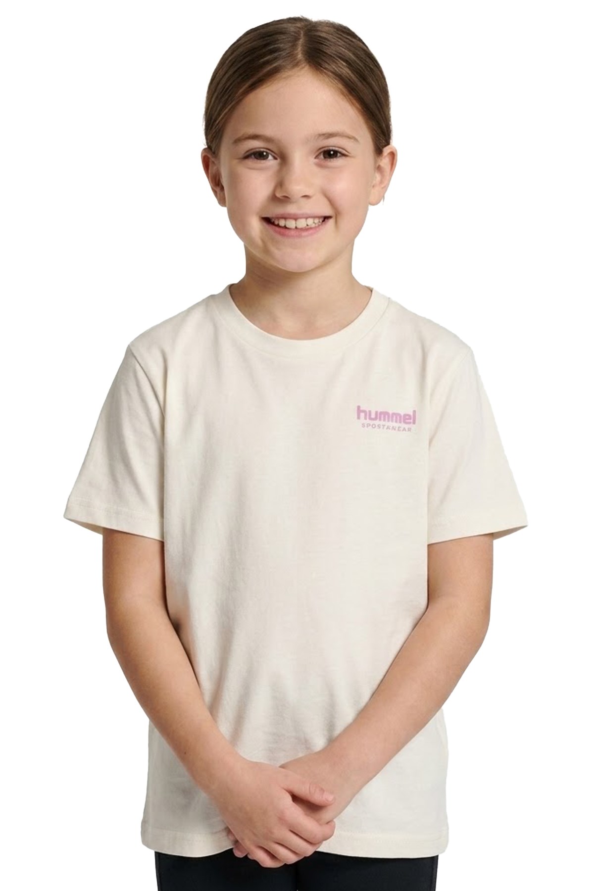 Hummel Paz Çocuk Tişört 912315-9003 Beyaz