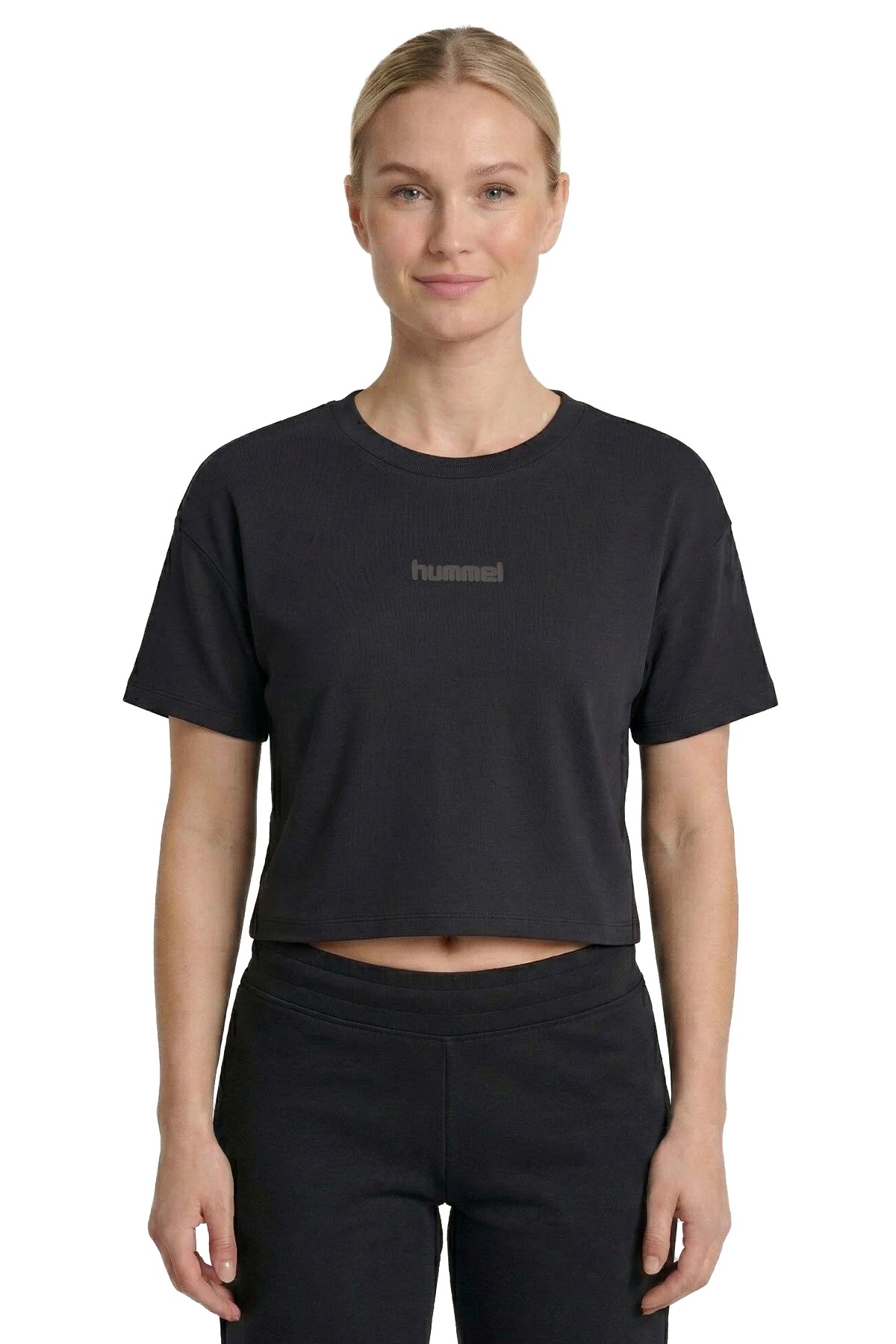 Hummel Roble Kadın Tişört 912331-2001 Siyah