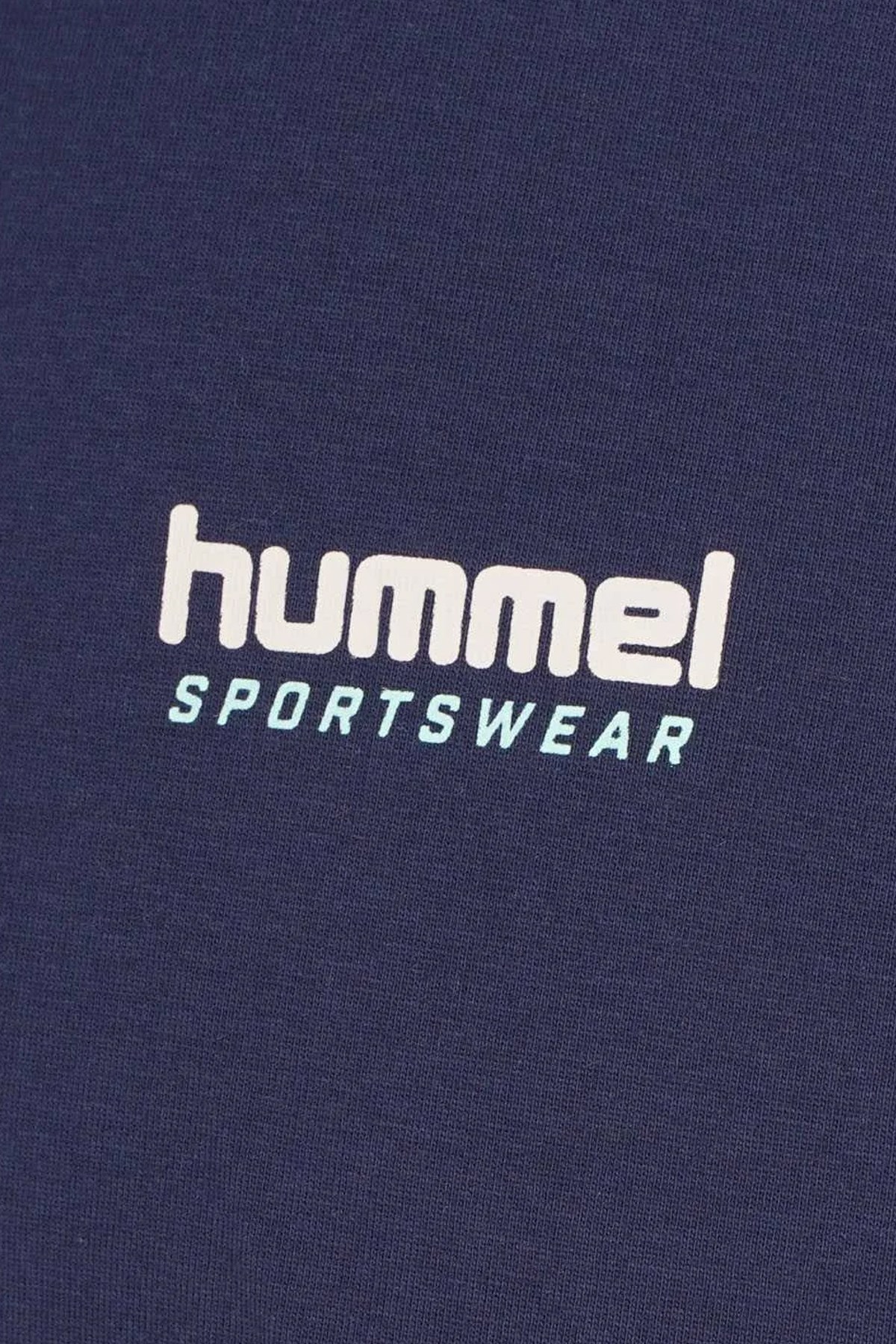 Hummel Tweed Erkek Tişört 912362-7459 Mavi