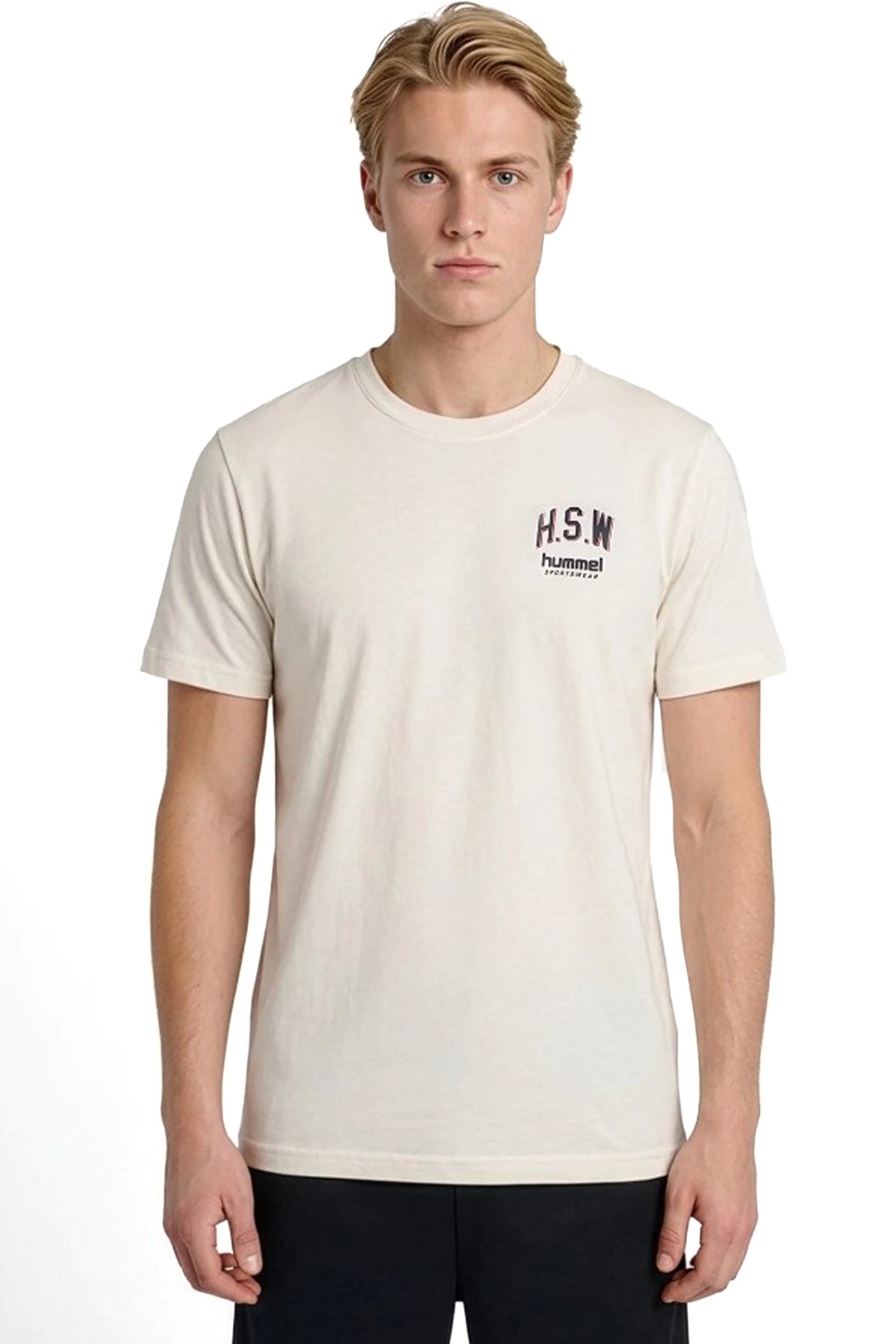 Hummel Veta Erkek Tişört 912366-9157 Beyaz