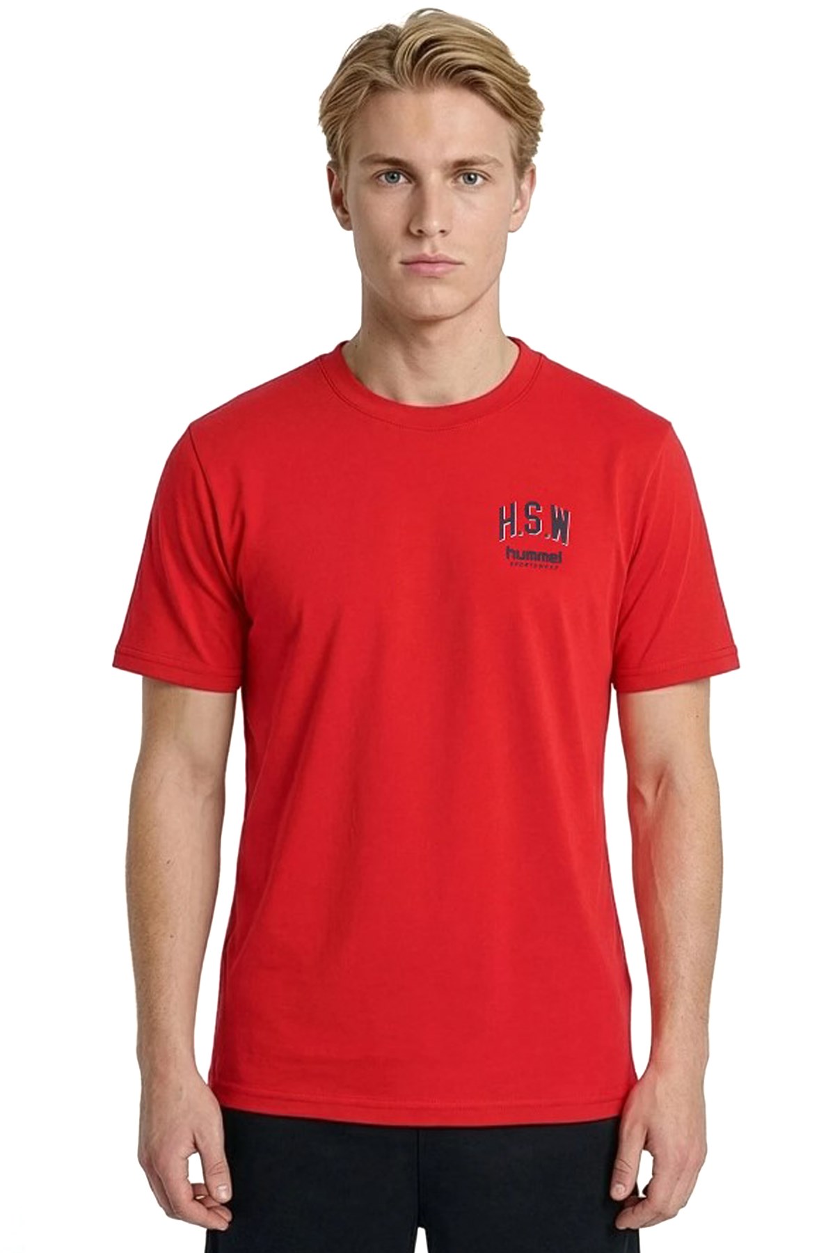 Hummel Veta Erkek Tişört 912366-9829 Kırmızı