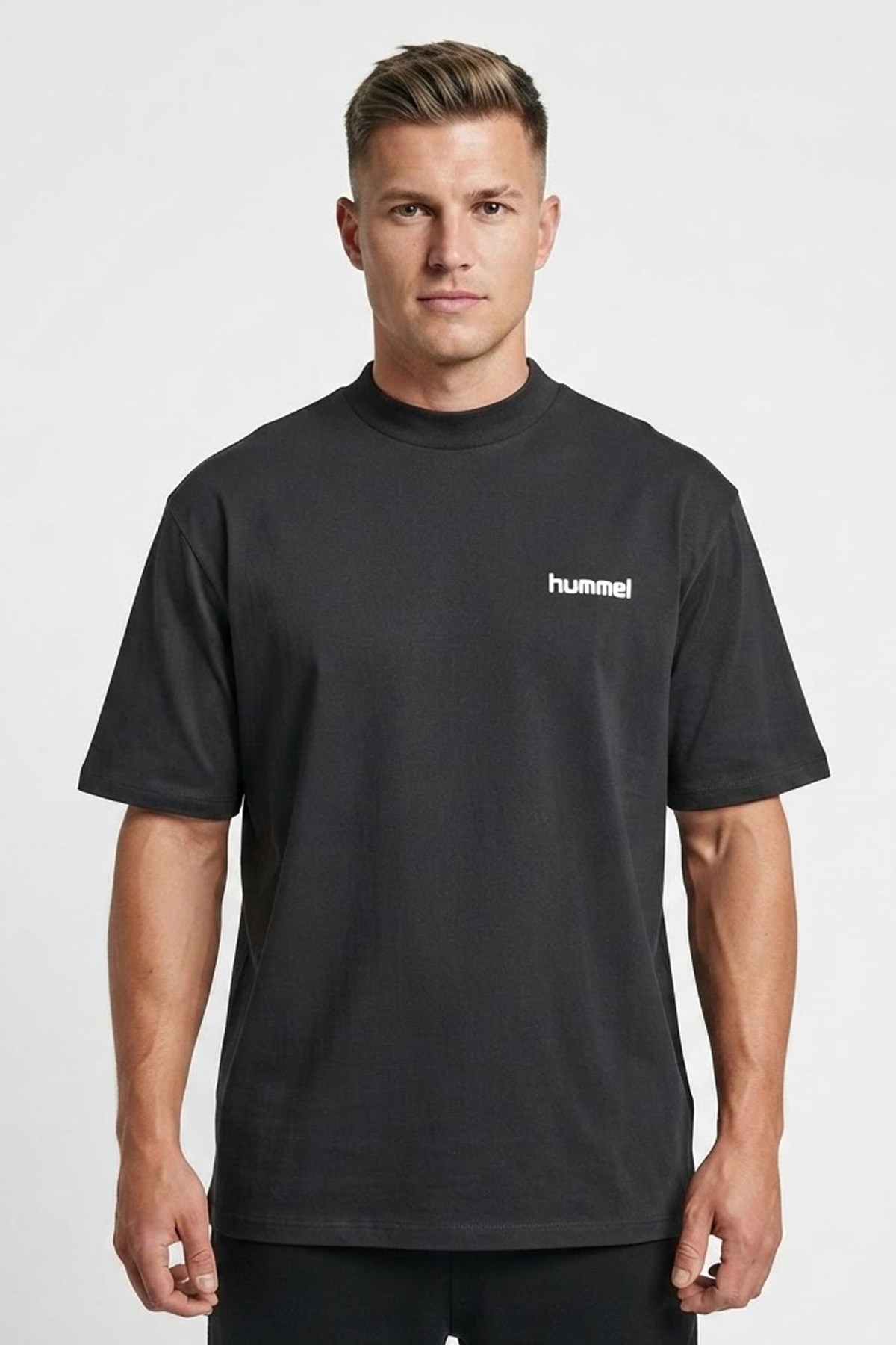 Hummel Alexe Unisex Tişört 912406-2001 Siyah