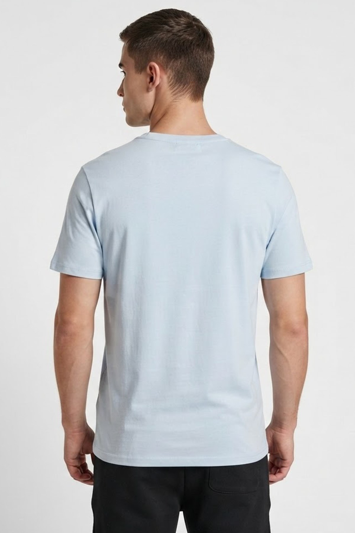 Hummel Alexe Unisex Tişört 912406-9950 Mavi
