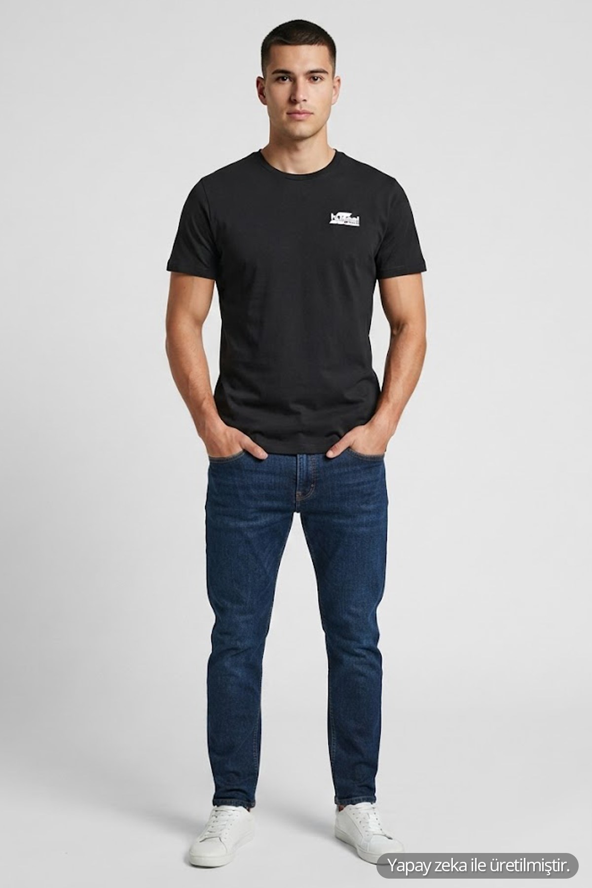 Hummel Slater Erkek Tişört 912435-2001 Siyah