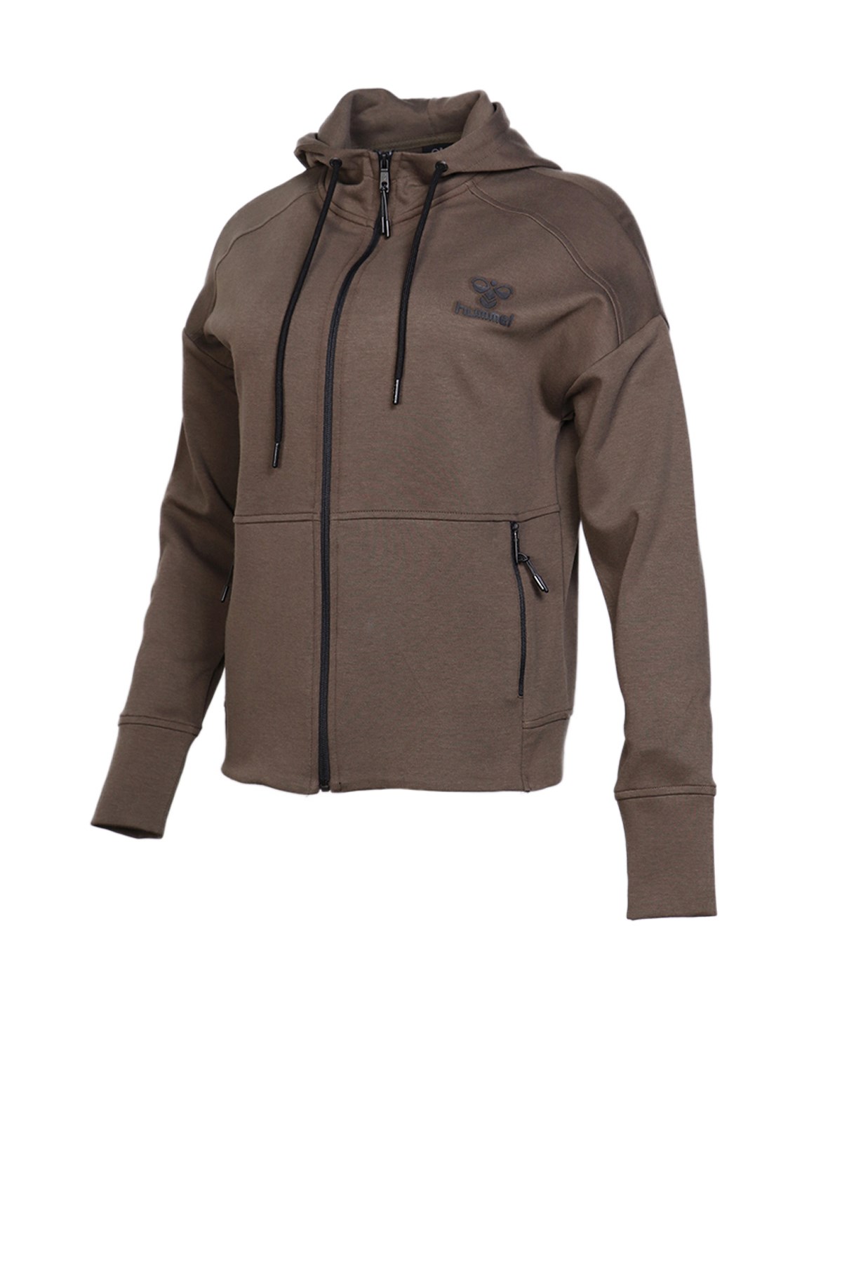 Hummel Camile Zip Kadın Sweatshirt 920549-6119 Haki
