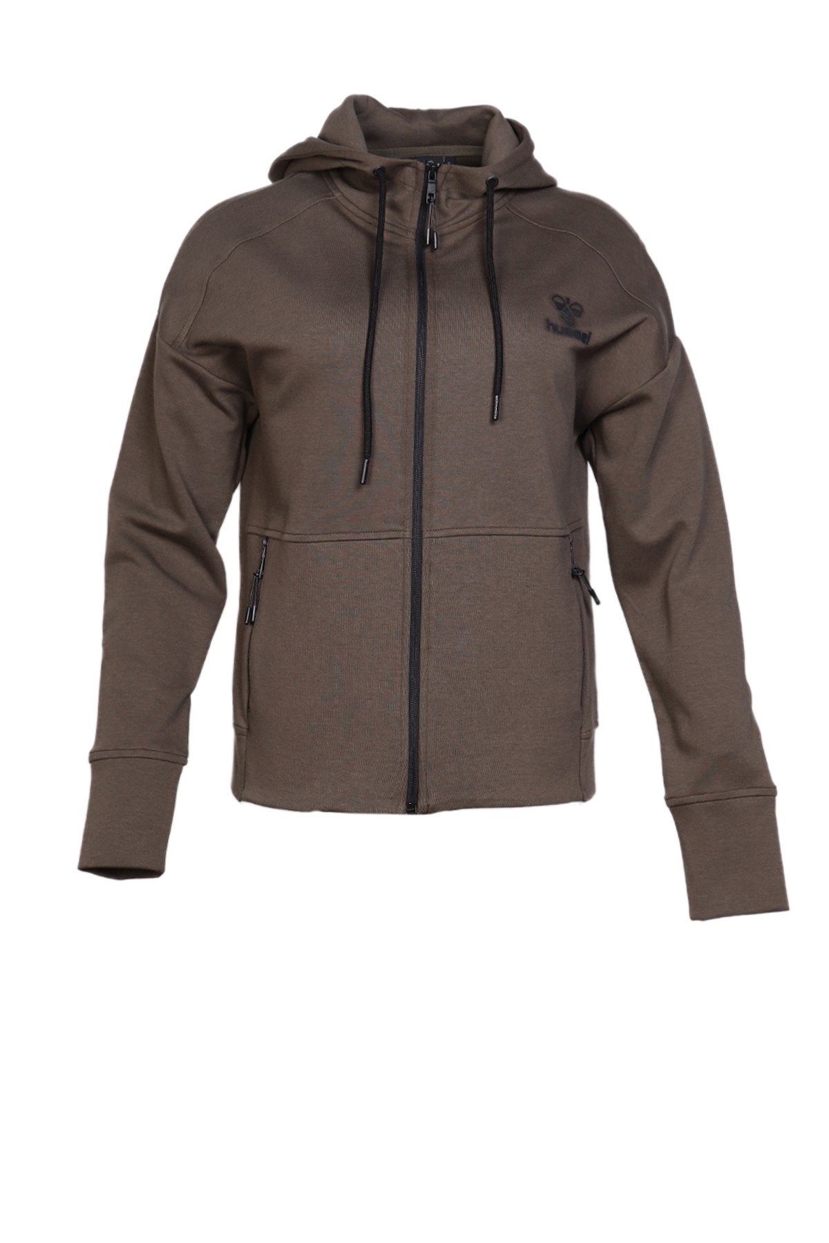 Hummel Camile Zip Kadın Sweatshirt 920549-6119 Haki