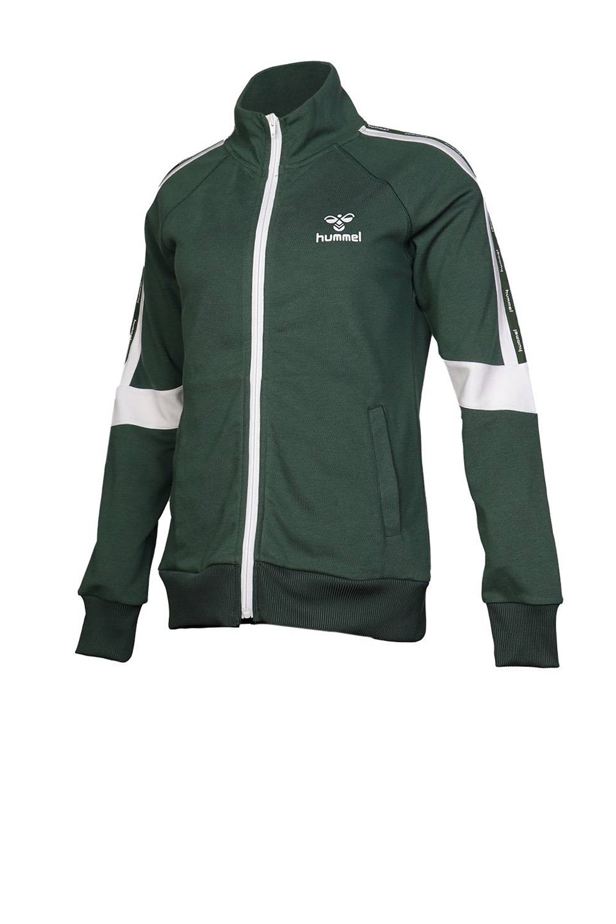 Hummel Ainsley Zip Kadın Sweatshirt 920768-6761 Yeşil