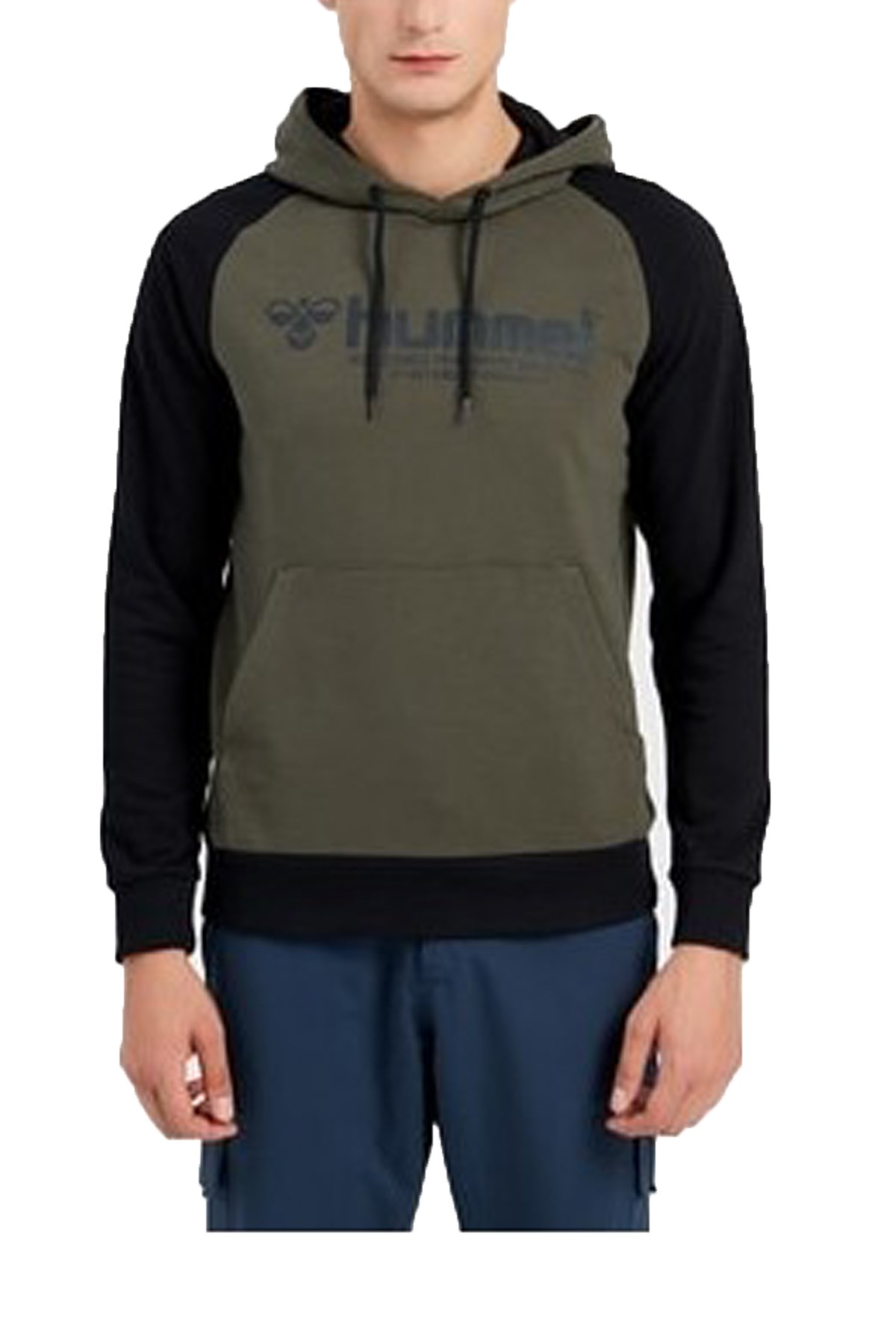 Hummel Regow Erkek Kapşonlu Sweatshirt 920894-6119 Haki