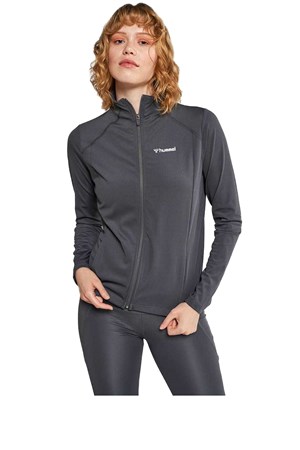 Hummel Calisto  Zip Kadın Sweatshirt 920973-3902 Antrasit