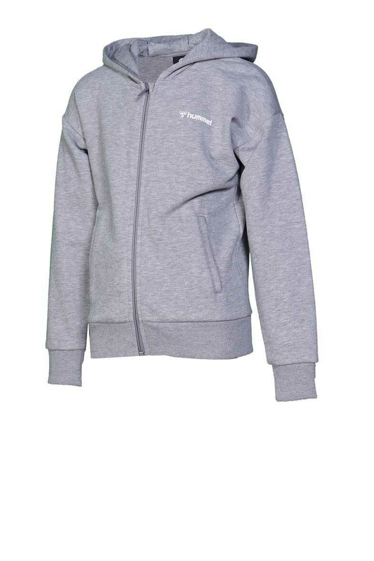 Hummel Selina Çocuk Fermuarlı Sweatshirt 920989-2006 Gri