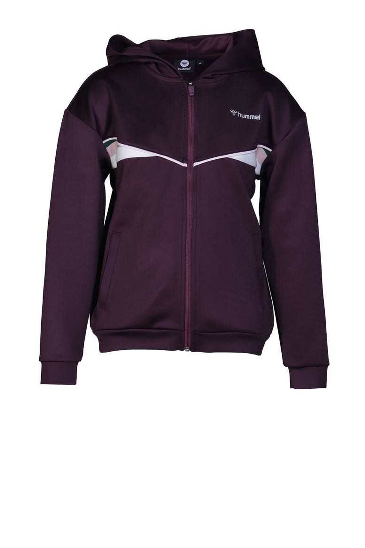 Hummel Casta Çocuk Fermuarlı Sweatshirt 920992-4079 Mor