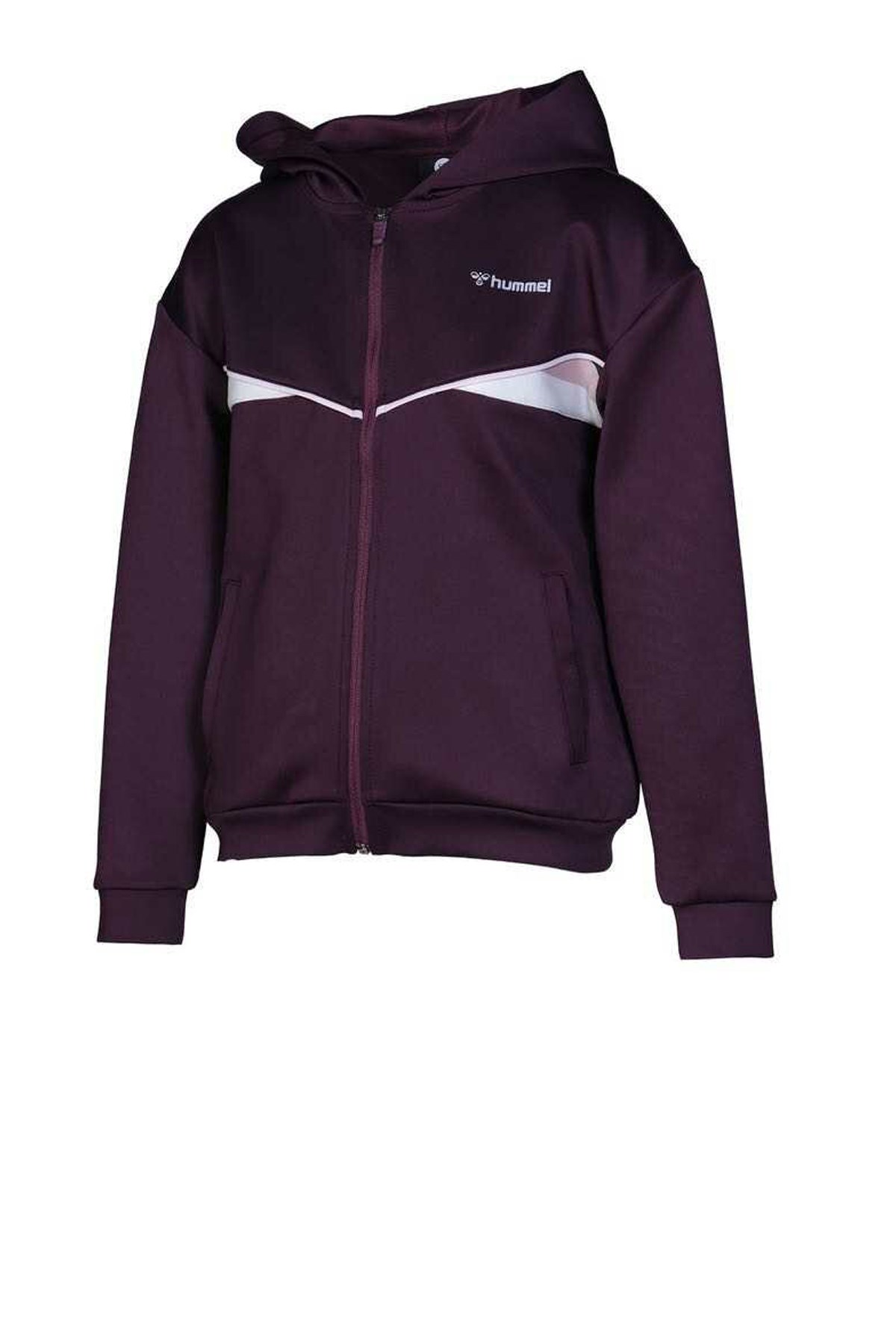 Hummel Casta Çocuk Fermuarlı Sweatshirt 920992-4079 Mor
