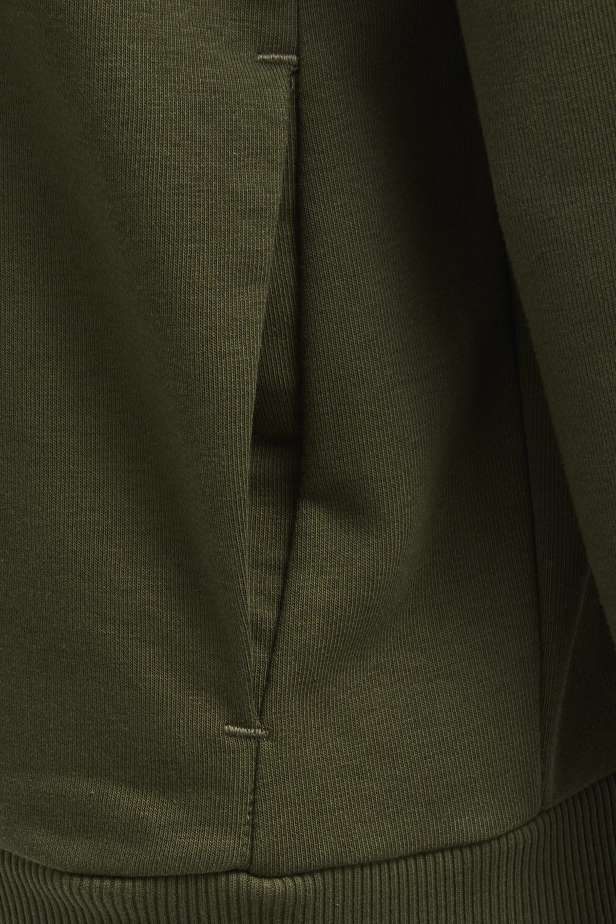 Hummel Brigi Zip Kadın Sweatshirt 921016-6297 Haki