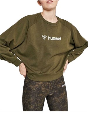Hummel Stella   Kadın Sweatshirt 921057-6297 Haki