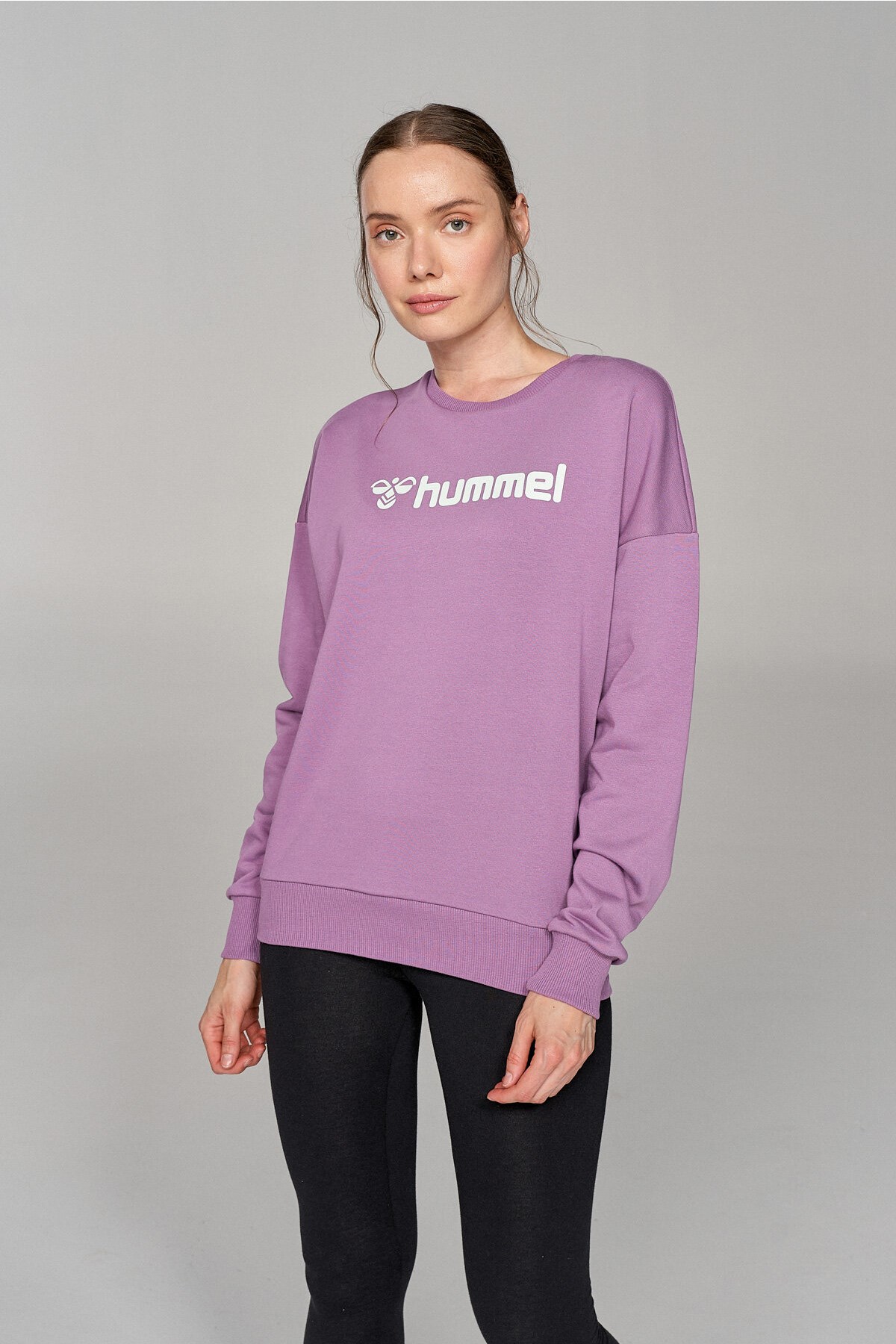 Hummel Naomi  Kadın Sweatshirt 921113-3291 Mor