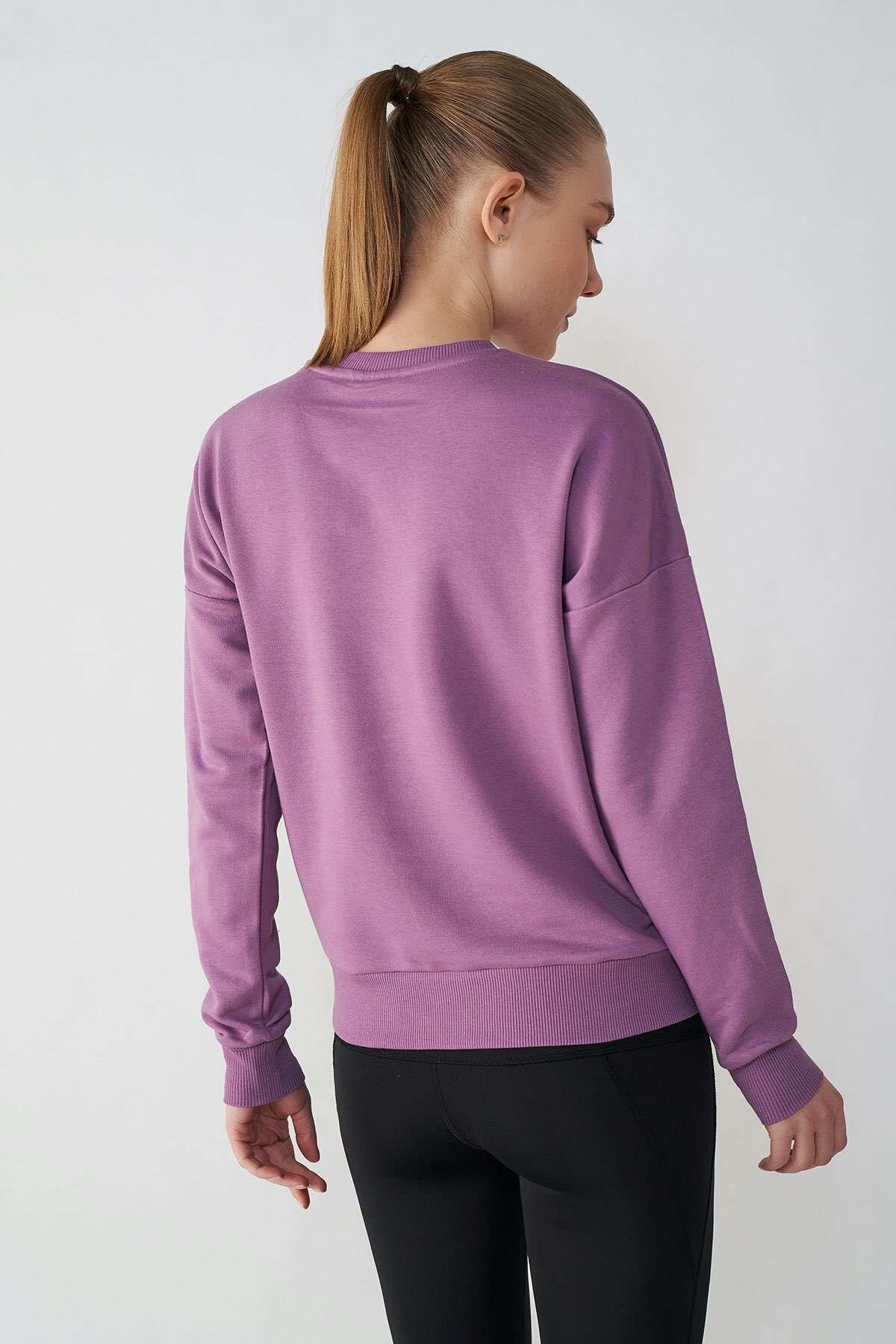 Hummel Naomi  Kadın Sweatshirt 921113-3291 Mor