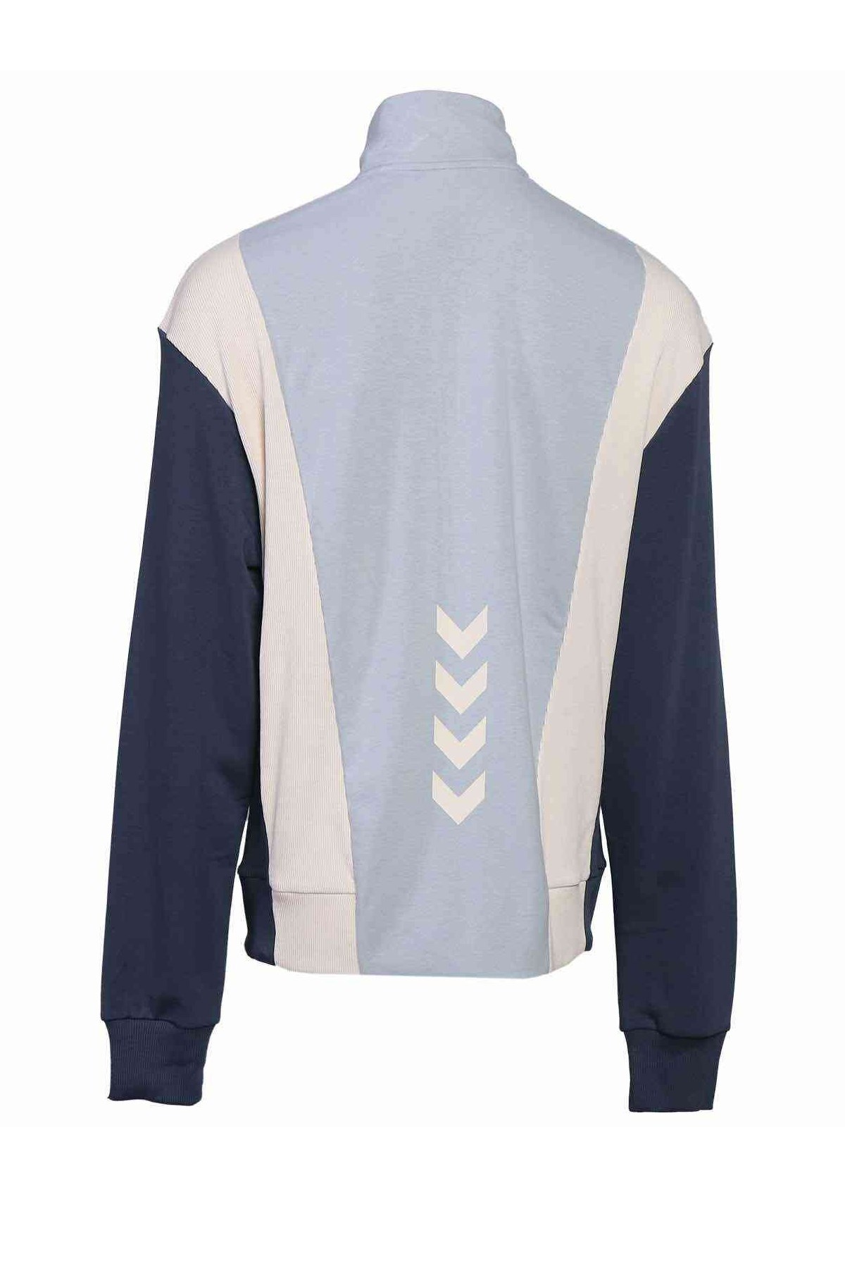 Hummel Ajay  Erkek Fermuarlı Sweatshirt 921124-1968 Açık Gri