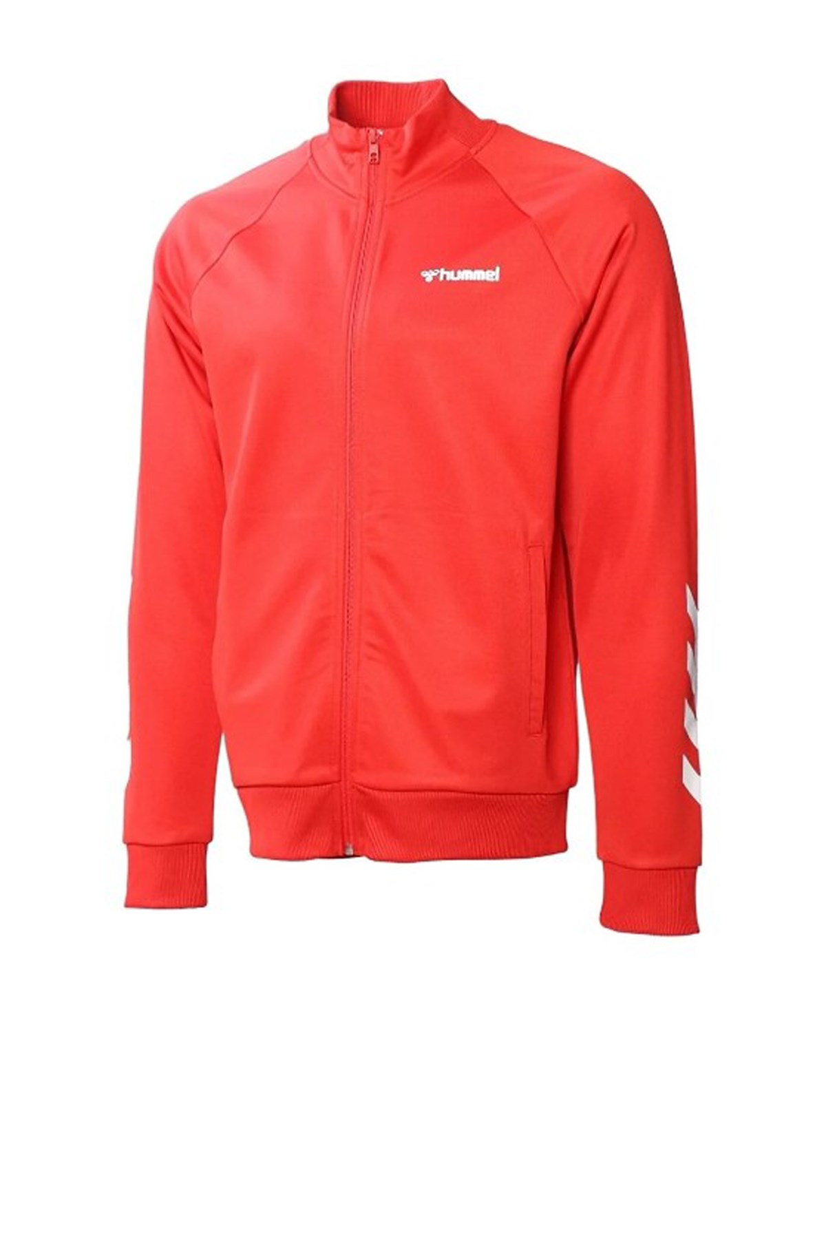 Hummel Falconzo Fermuarlı Erkek Sweatshirt 921133-1027 Kırmızı
